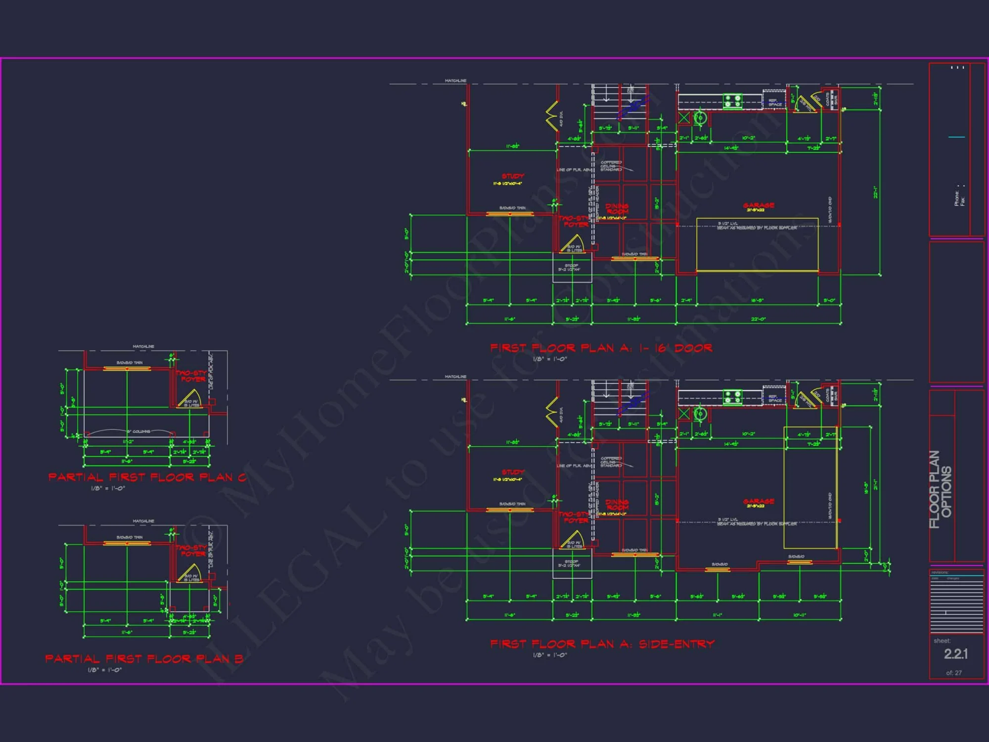 Luxury house Plan with 2 Floors, 6 Bedrooms, and CAD Designs