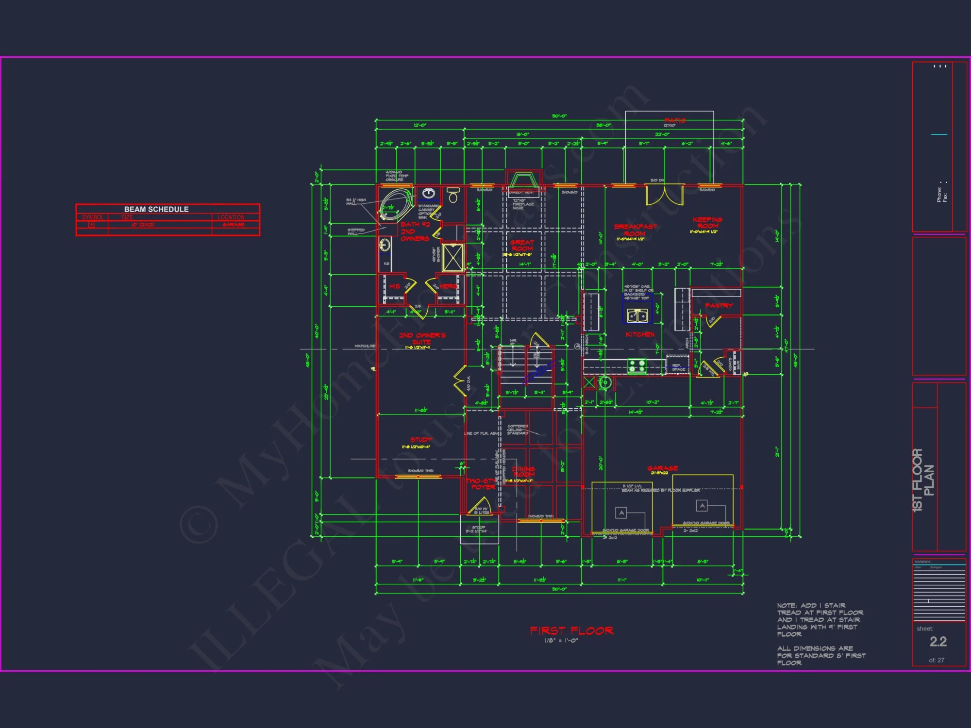 Luxury house Plan with 2 Floors, 6 Bedrooms, and CAD Designs