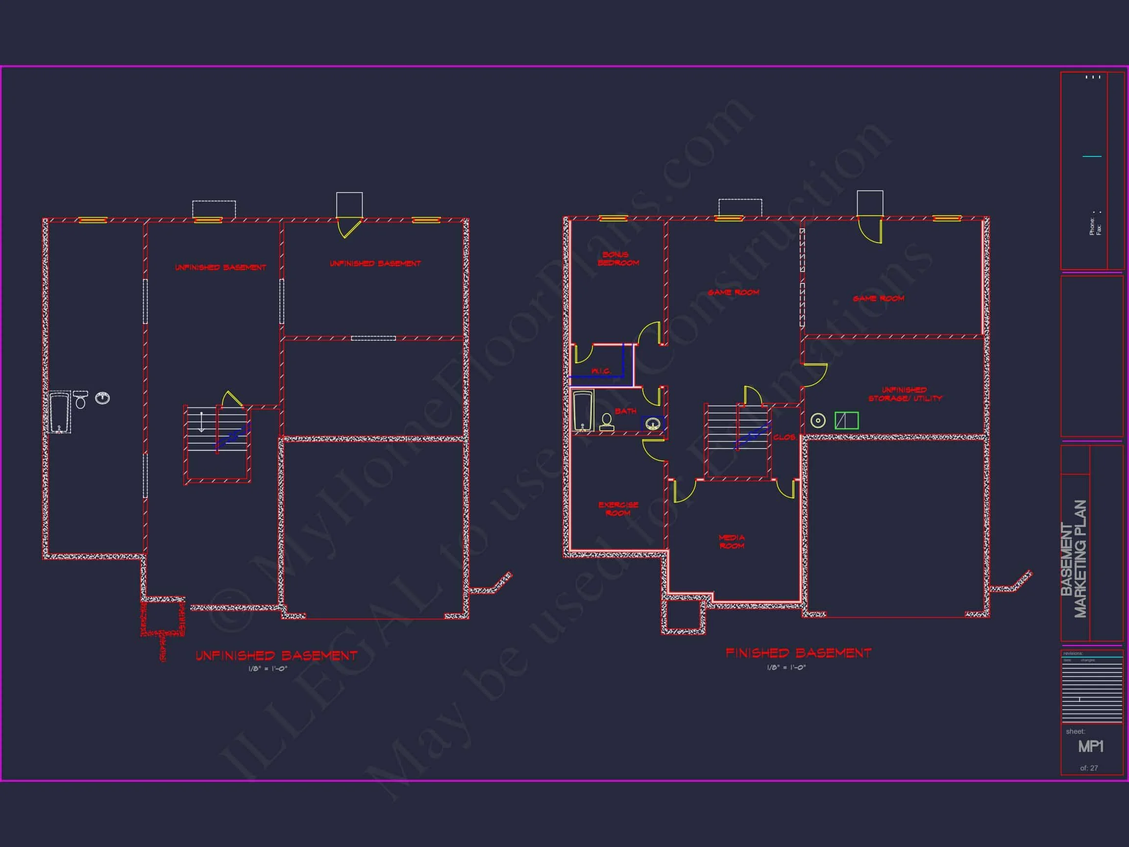 12-2607 HOUSE PLAN - Luxury House Plan with 2 Floors, 6 Bedrooms, and CAD Designs 24 Luxury house Plan with 2 Floors, 6 Bedrooms, and CAD Designs