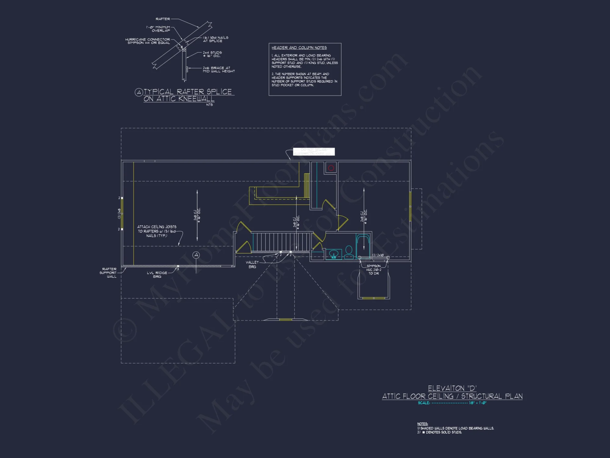 Elegant house Plan with CAD Floor Plan and Architectural Designs