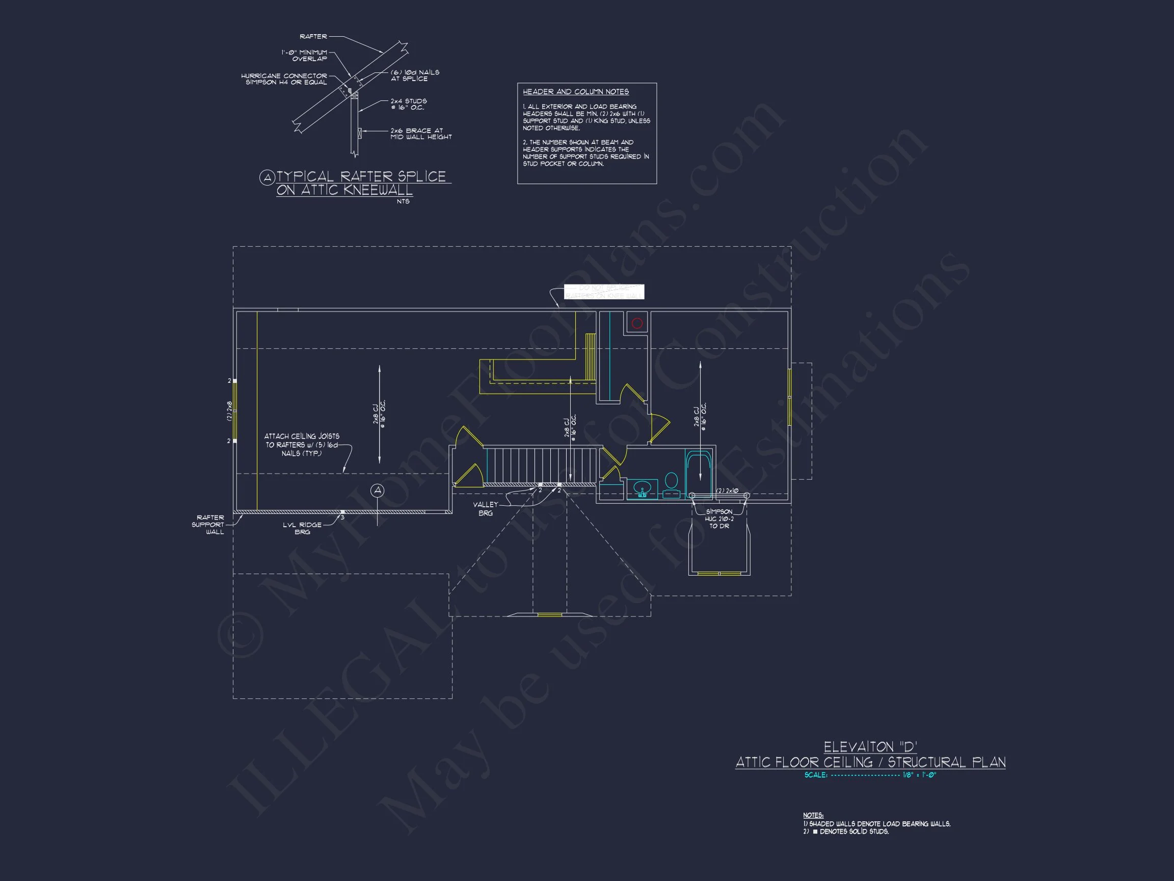 Elegant house Plan with CAD Floor Plan and Architectural Designs