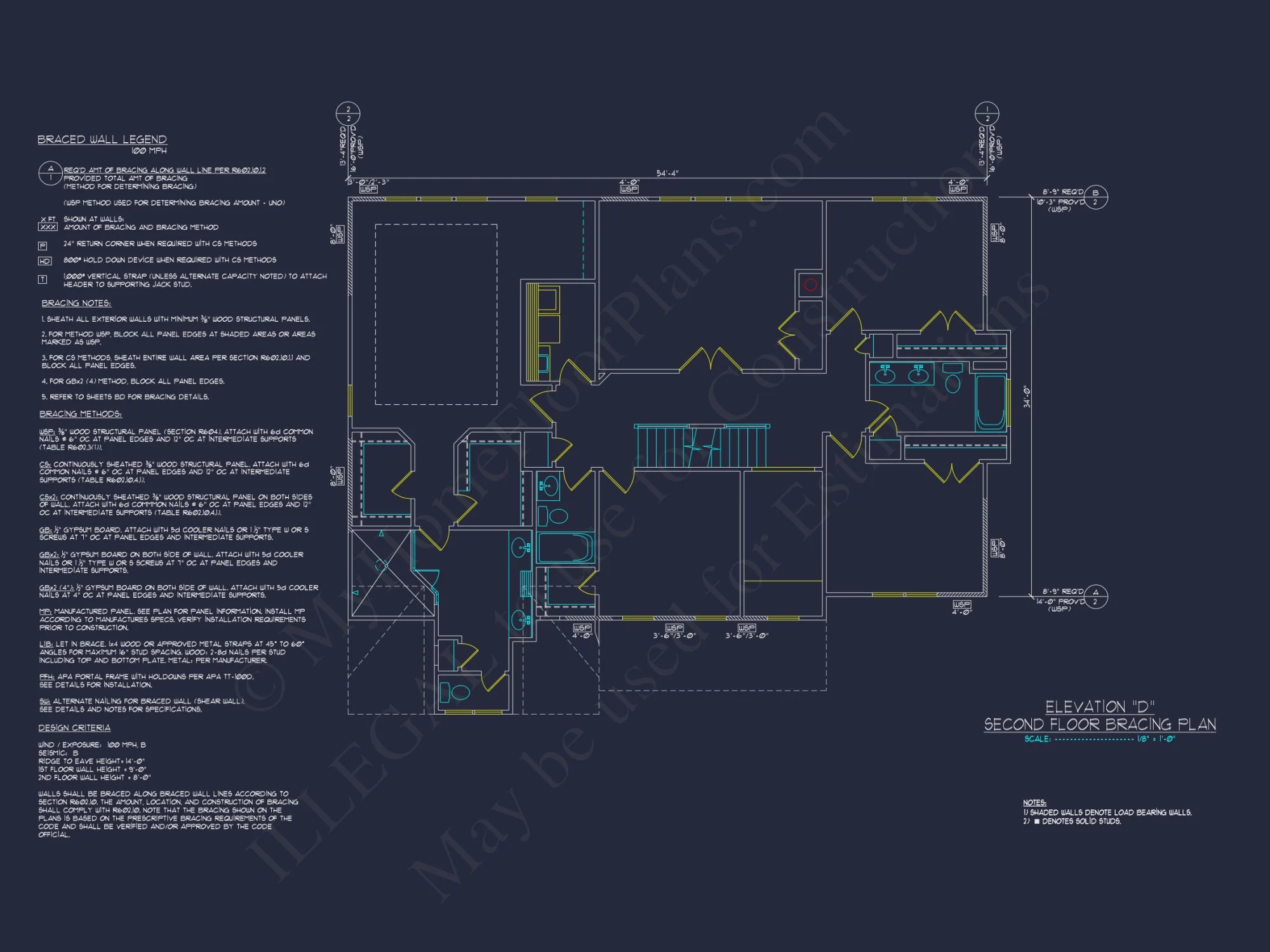 Elegant house Plan with CAD Floor Plan and Architectural Designs