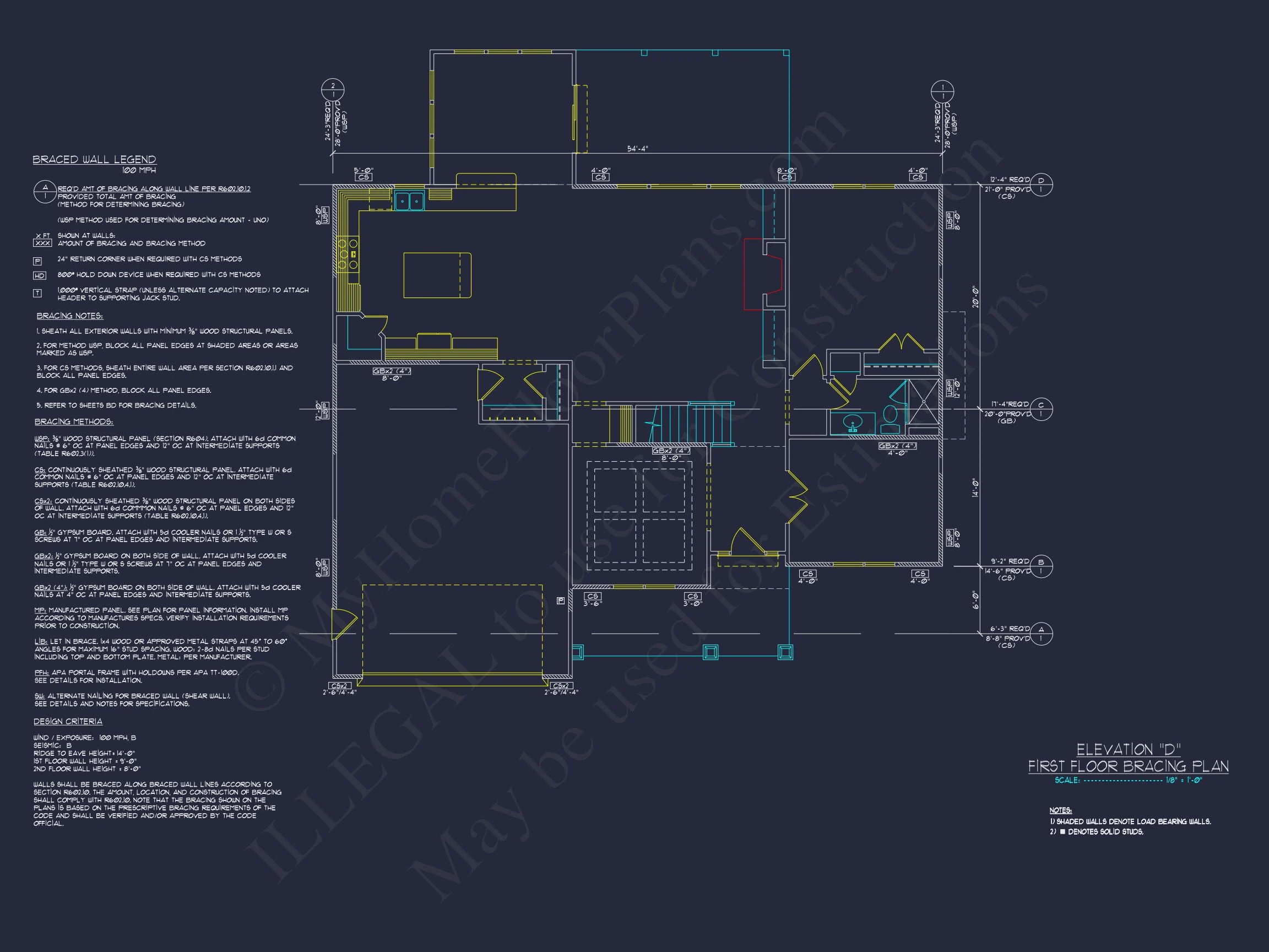 Elegant house Plan with CAD Floor Plan and Architectural Designs