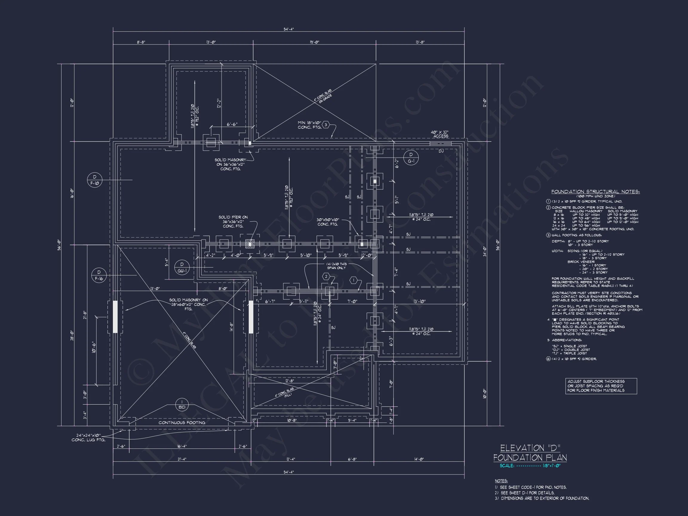 Elegant house Plan with CAD Floor Plan and Architectural Designs