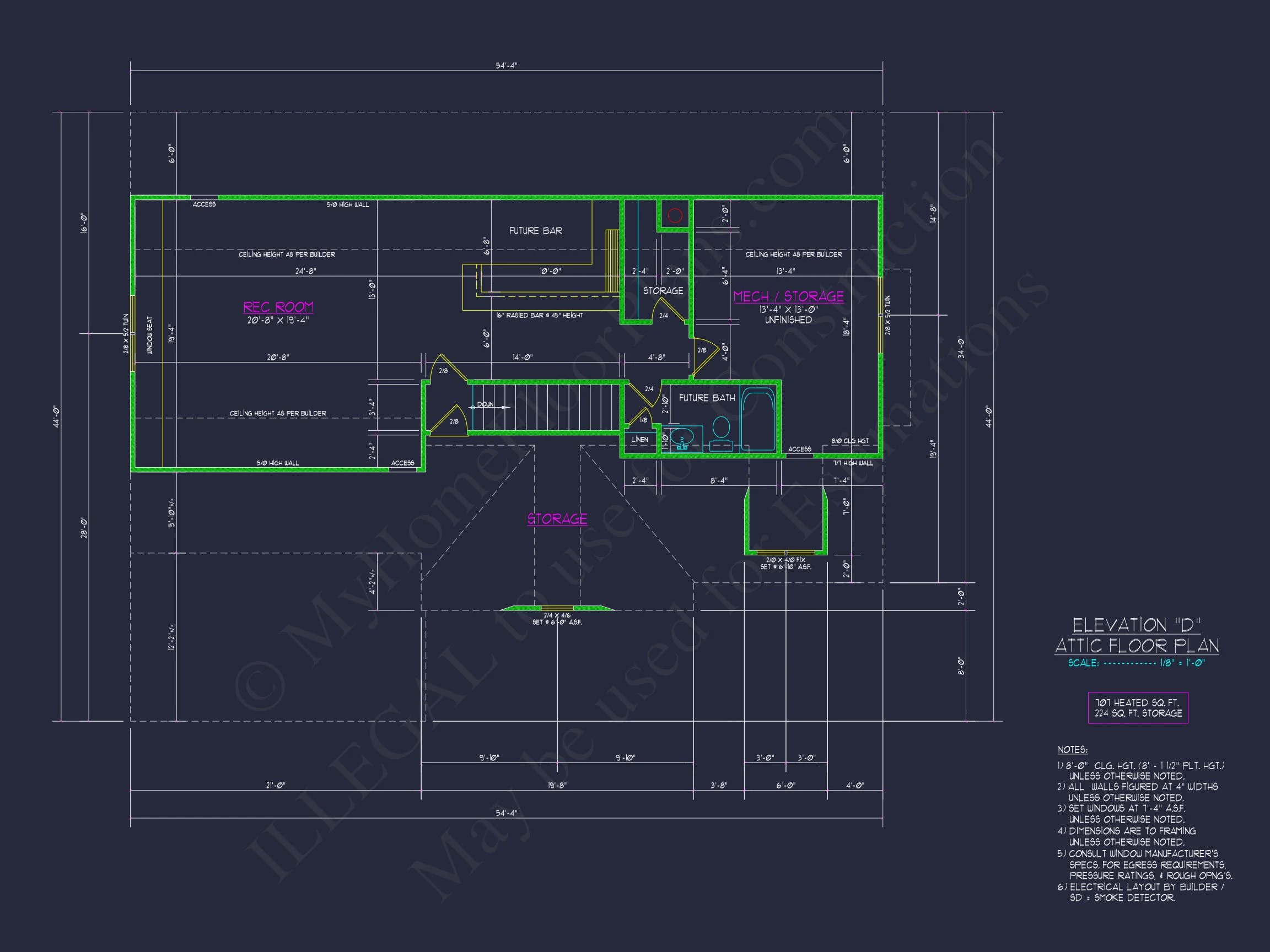 Elegant house Plan with CAD Floor Plan and Architectural Designs