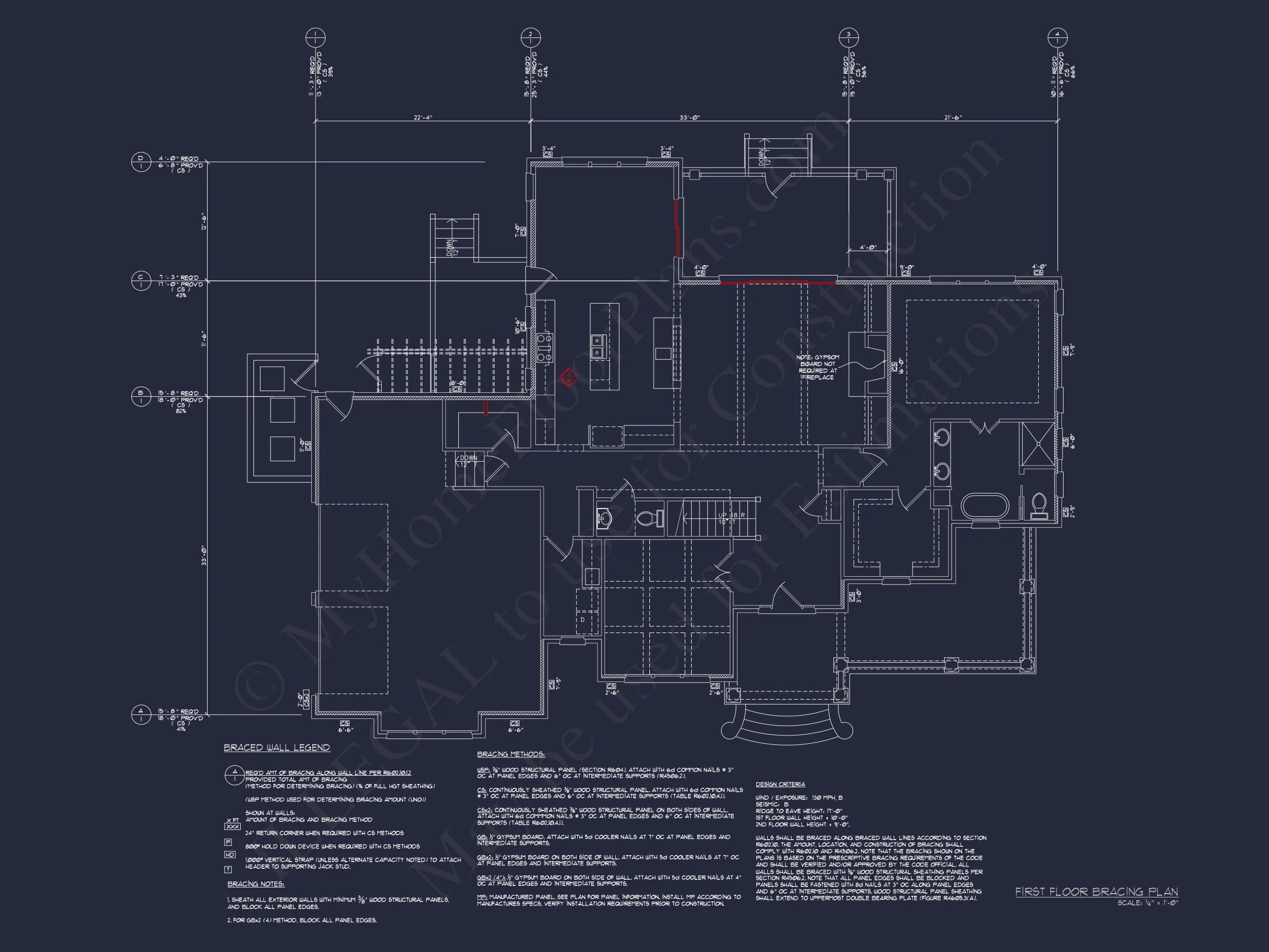 2-Story house Blueprint