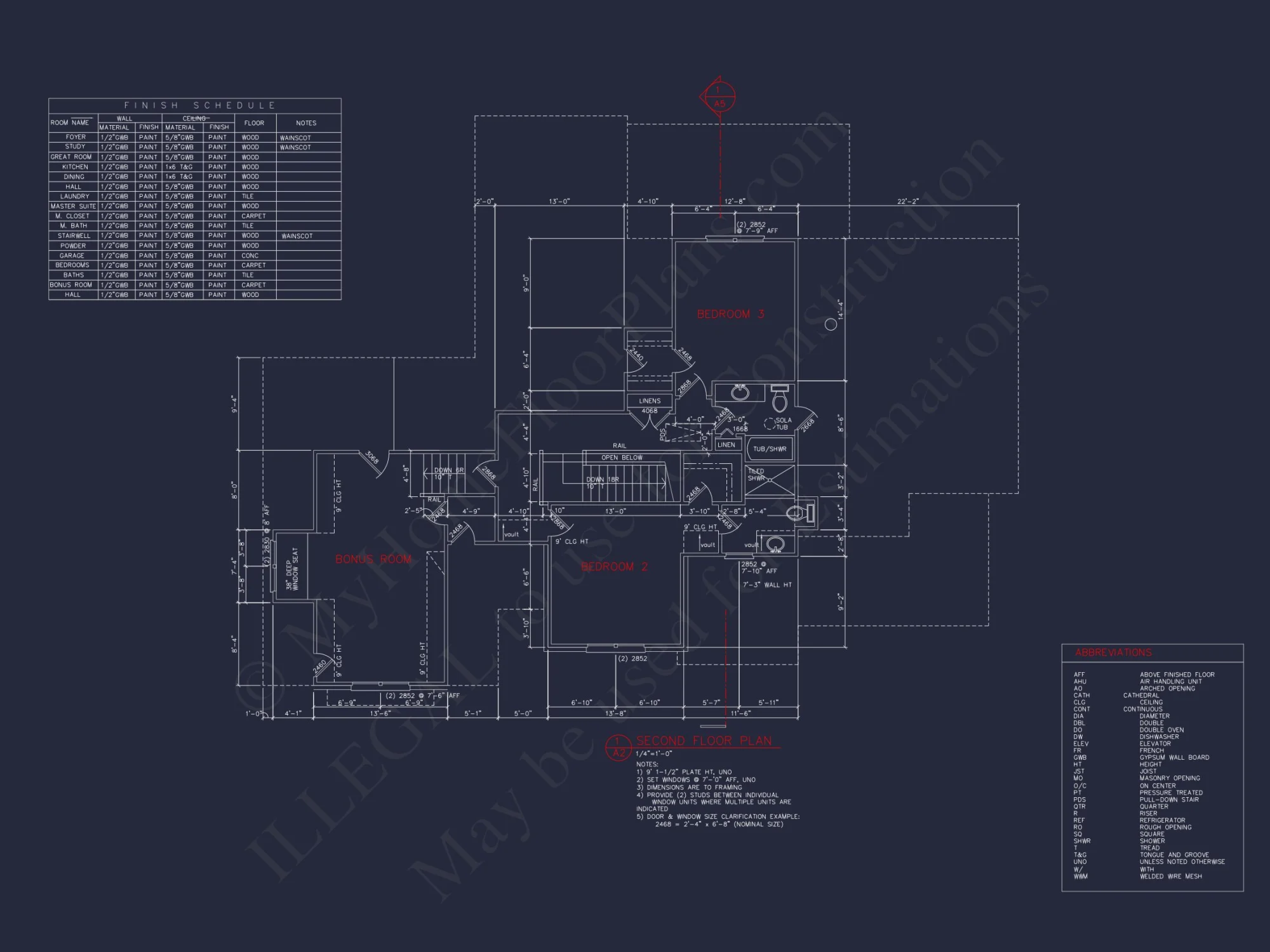 Architectural Floor Plan Design with CAD