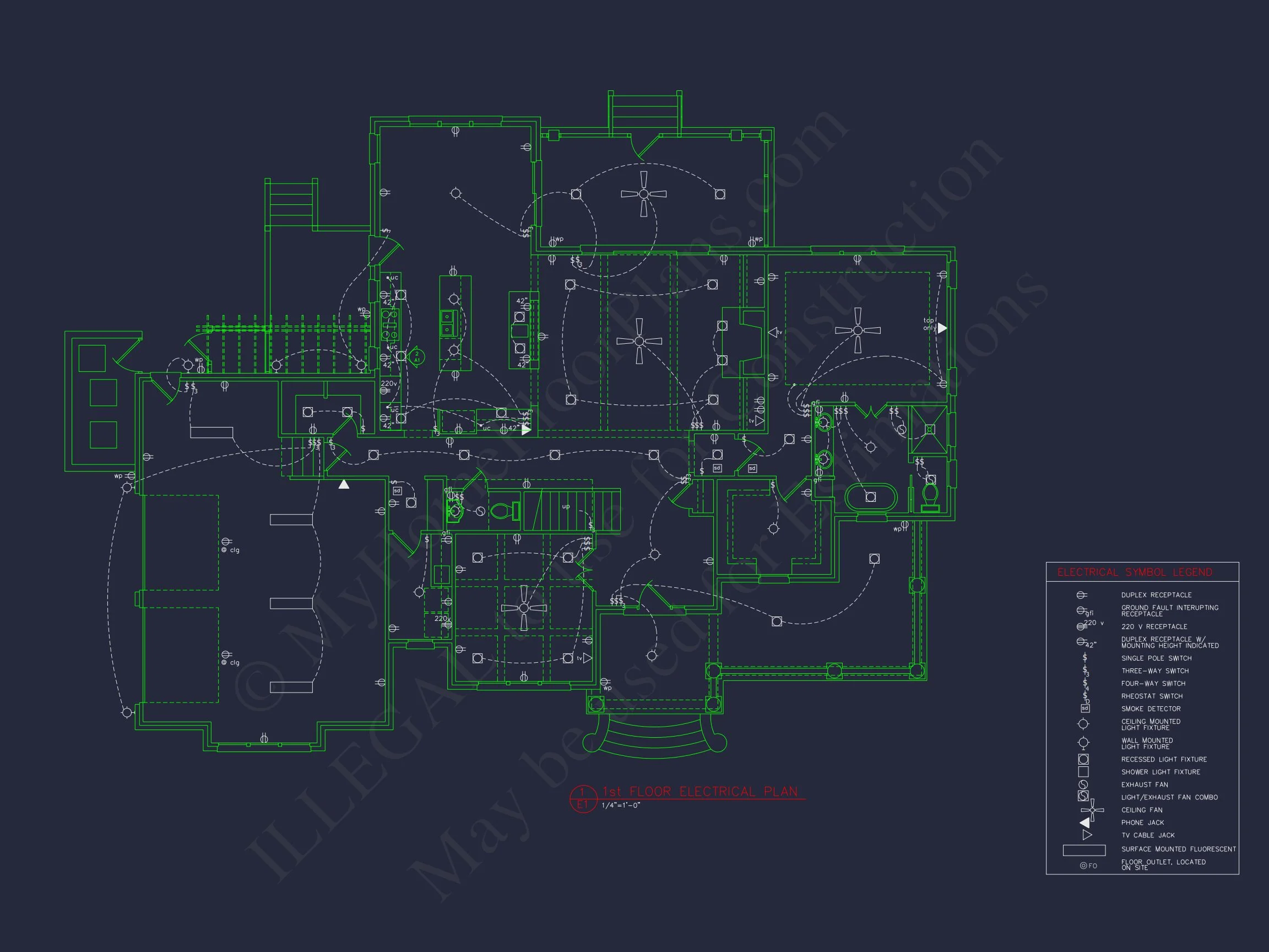 2-Story house Blueprint