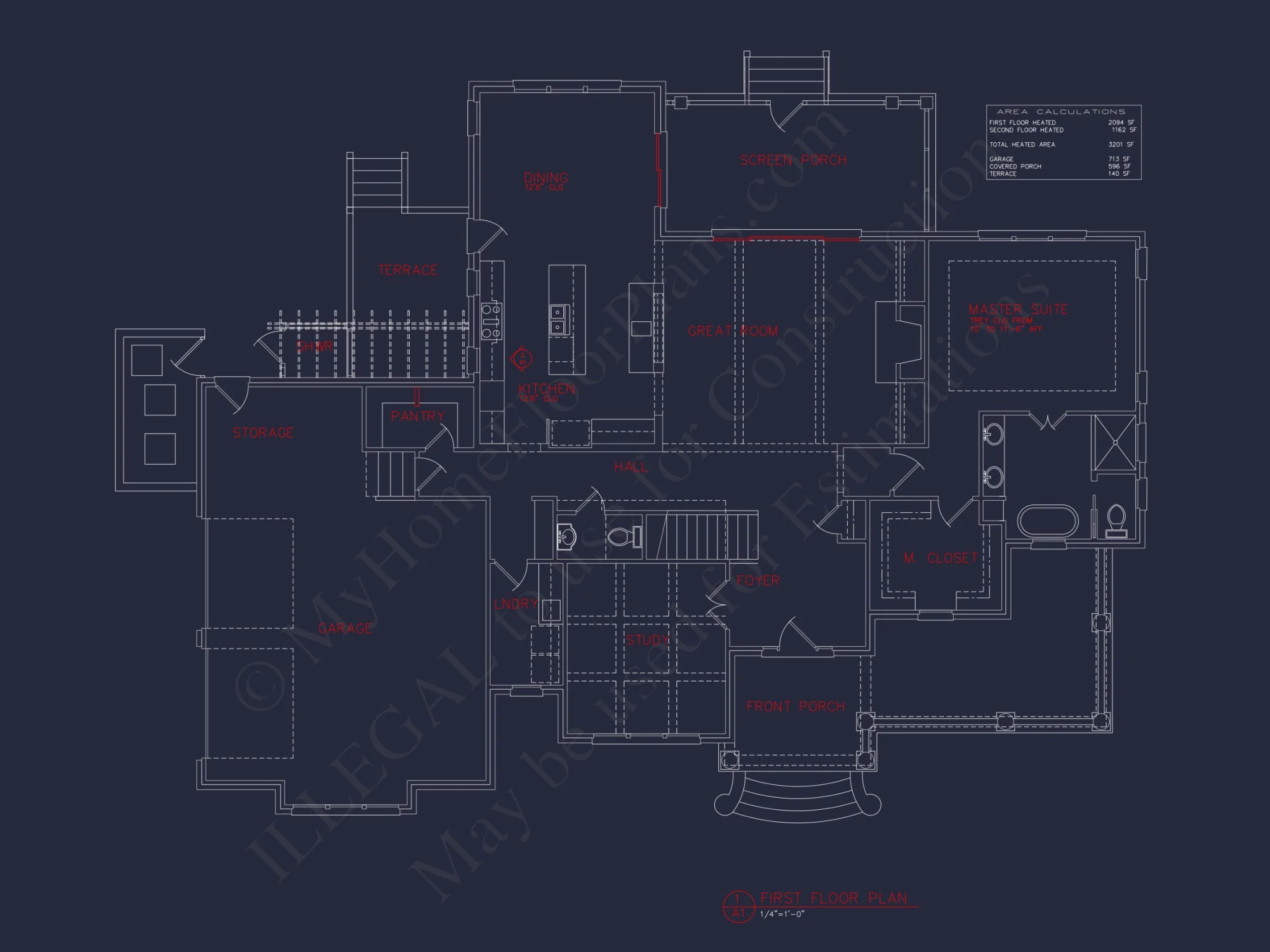 2-Story house Blueprint