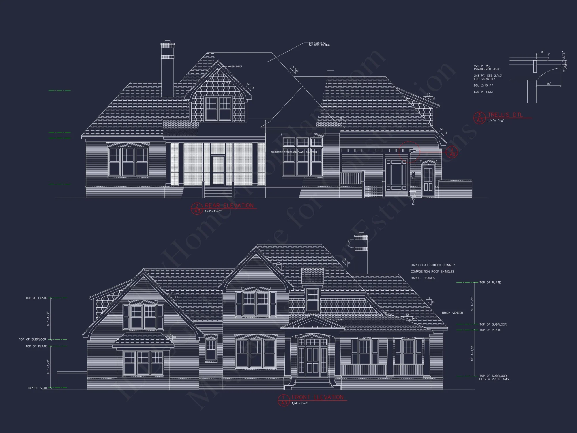 Architectural Floor Plan Design with CAD