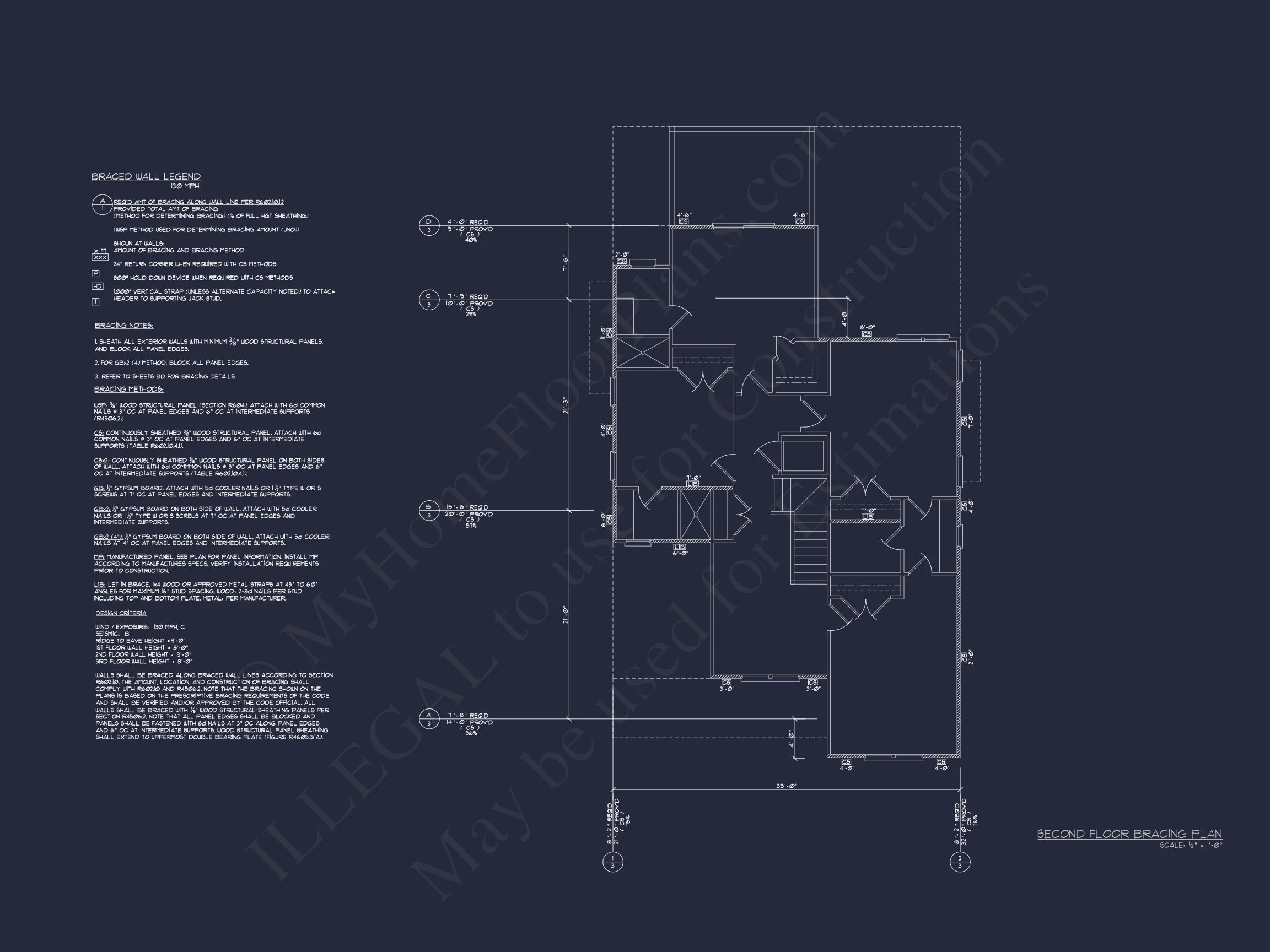 Elegant Beach house Plan with Detailed CAD Blueprint Designs