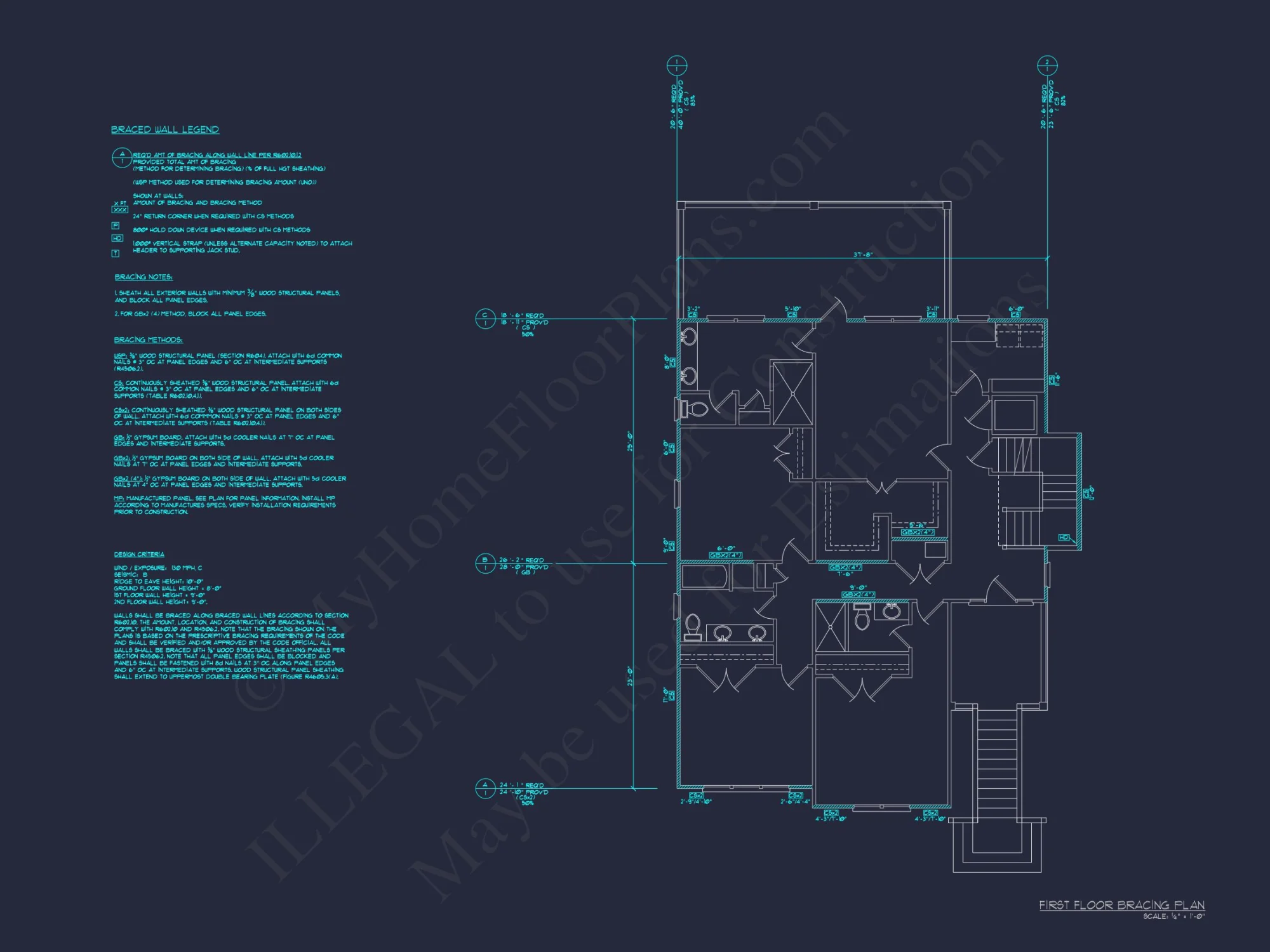 Floor Plan, CAD & Blueprint