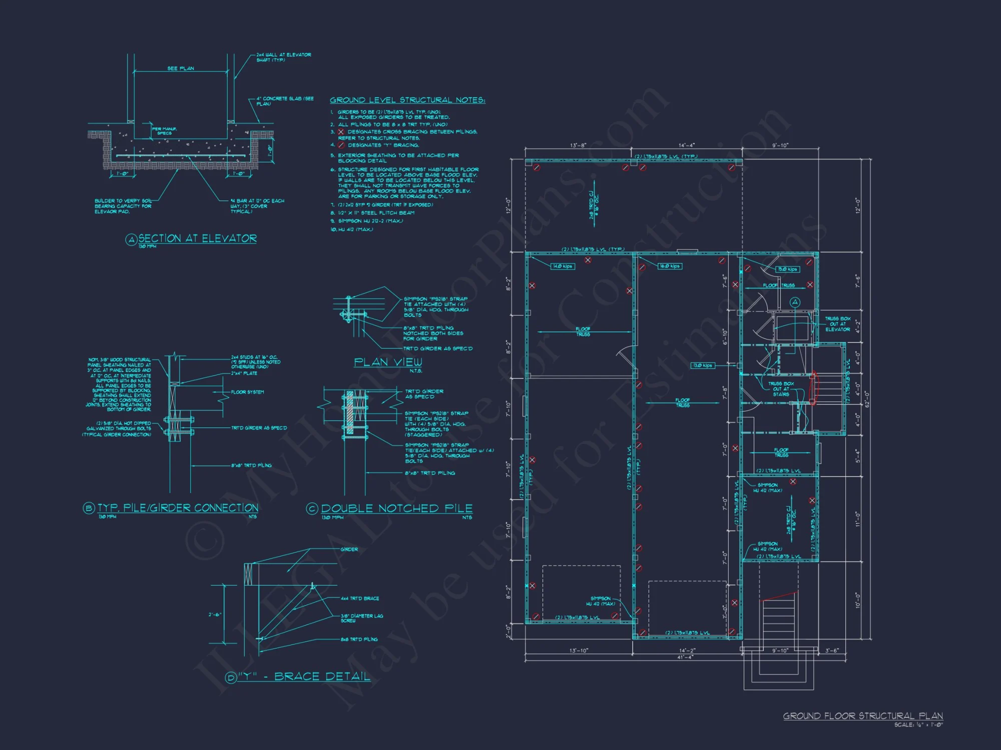 Floor Plan, CAD & Blueprint