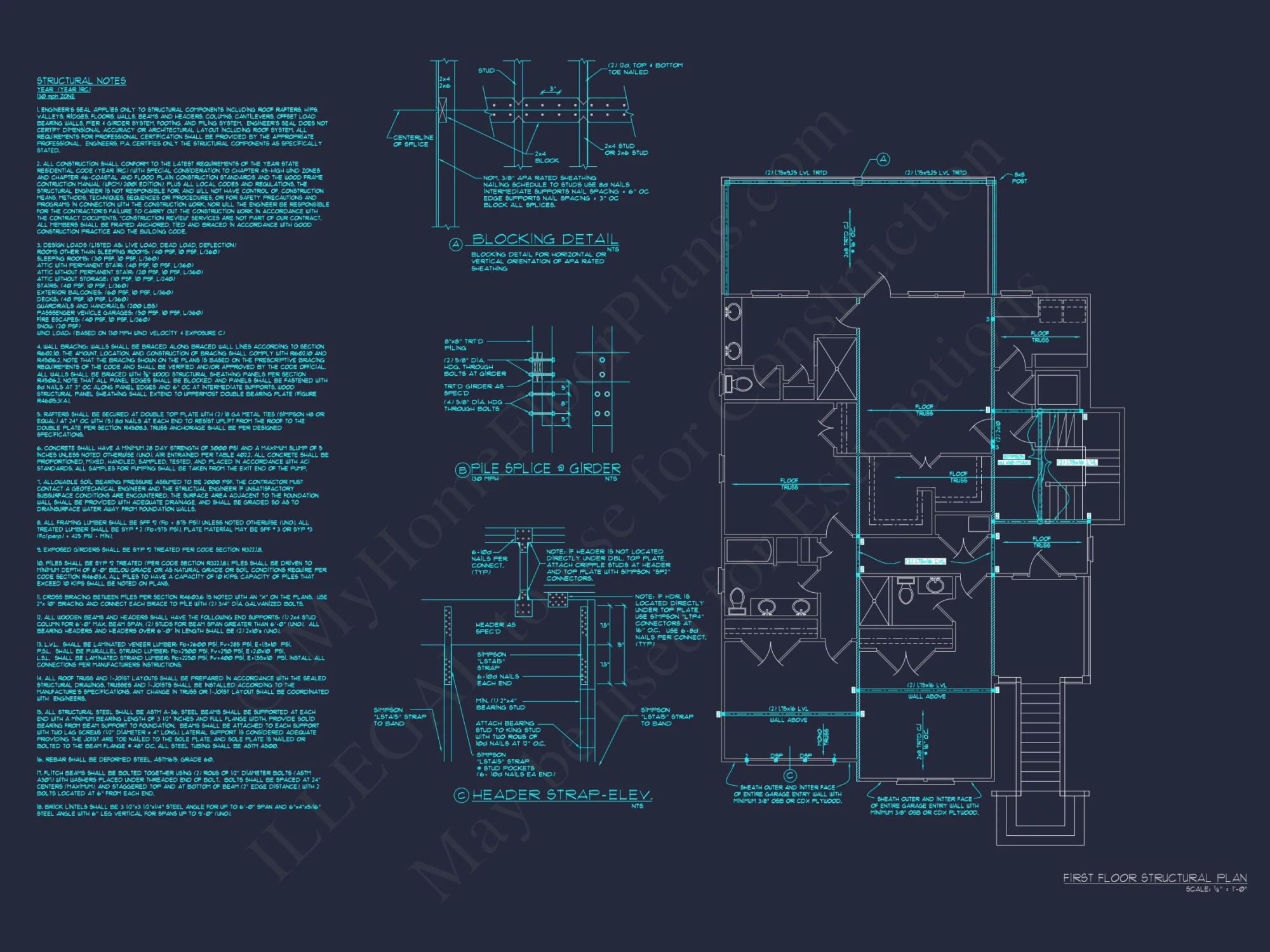 Floor Plan, CAD & Blueprint
