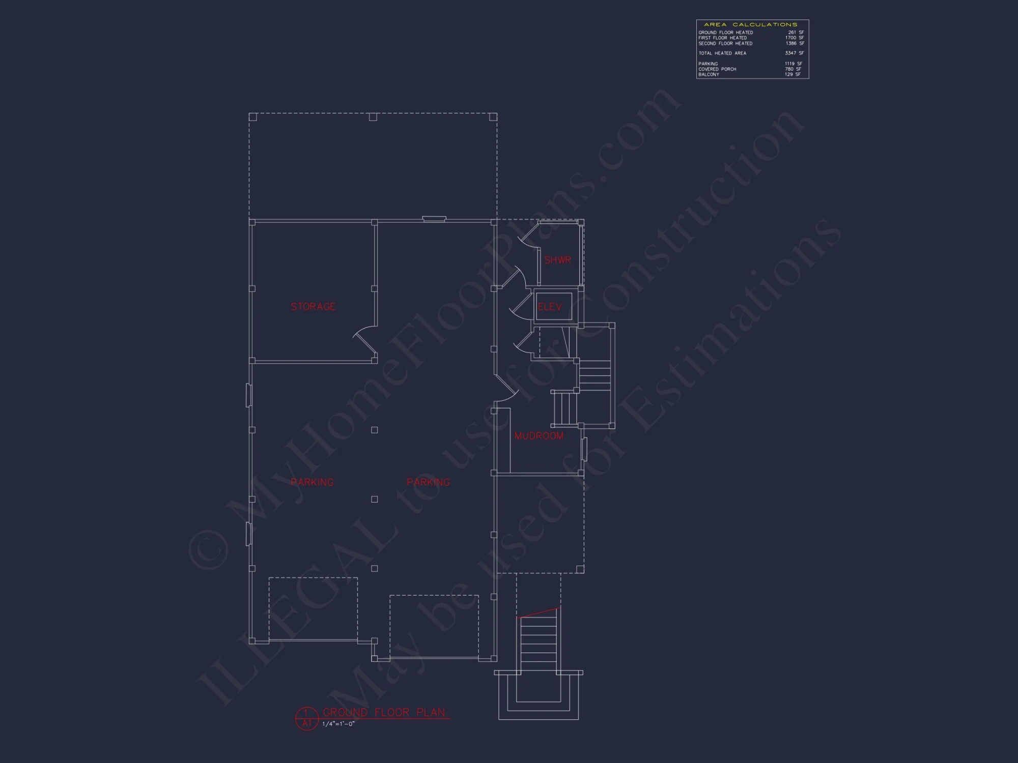 Floor Plan, CAD & Blueprint