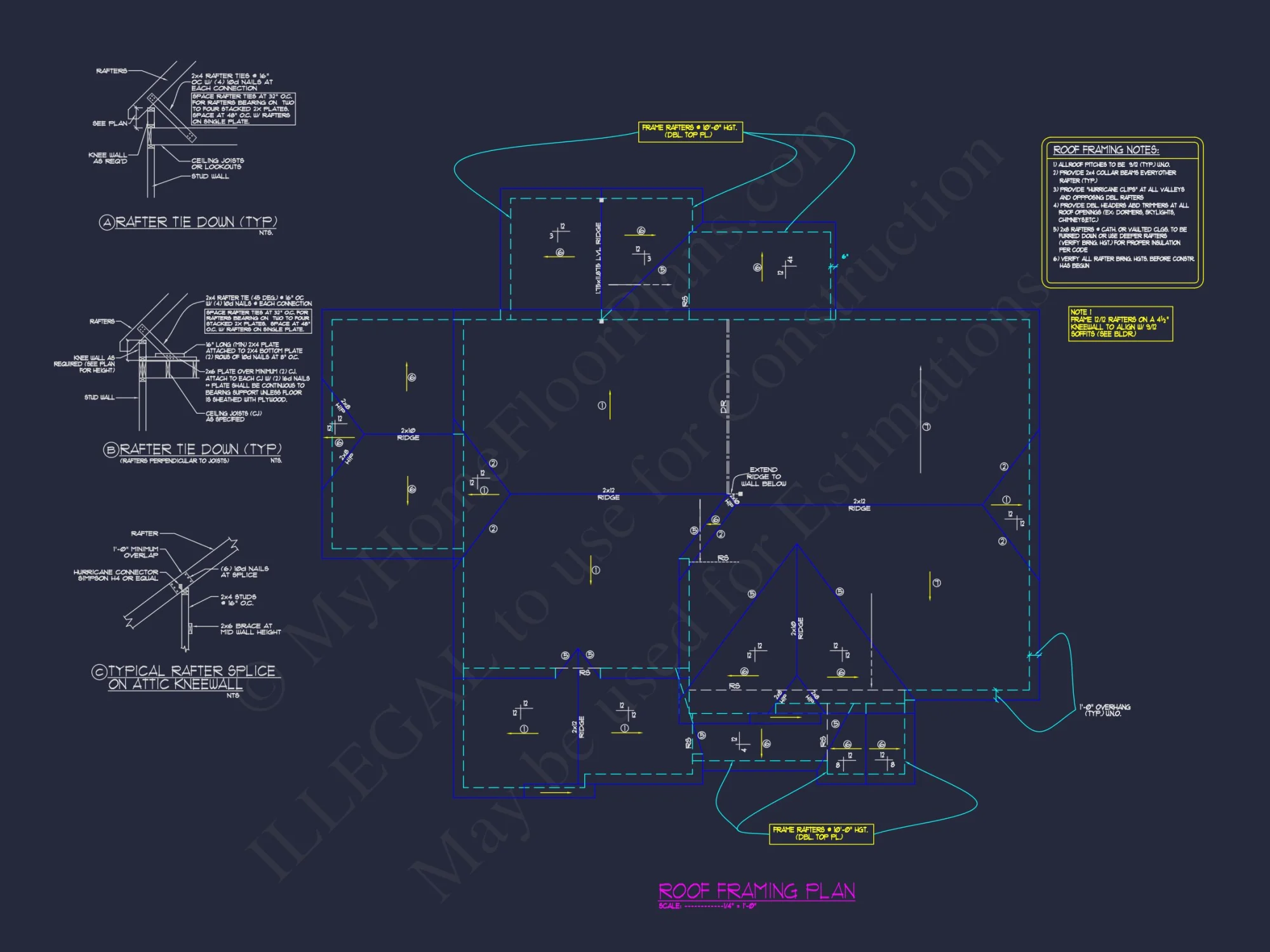 Modern house Floor Plan with Spacious Blueprint Designs