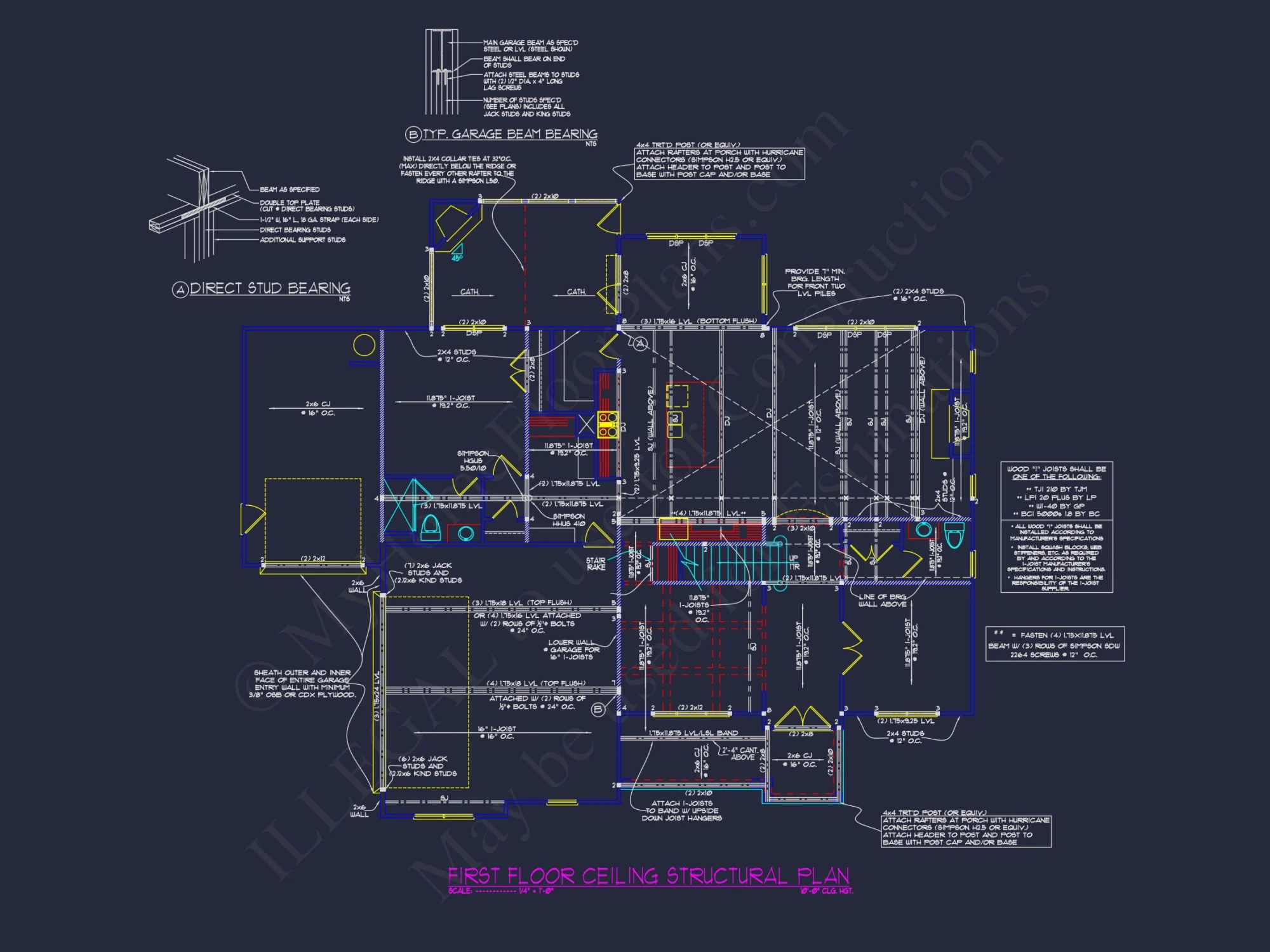 Modern house Floor Plan with Spacious Blueprint Designs