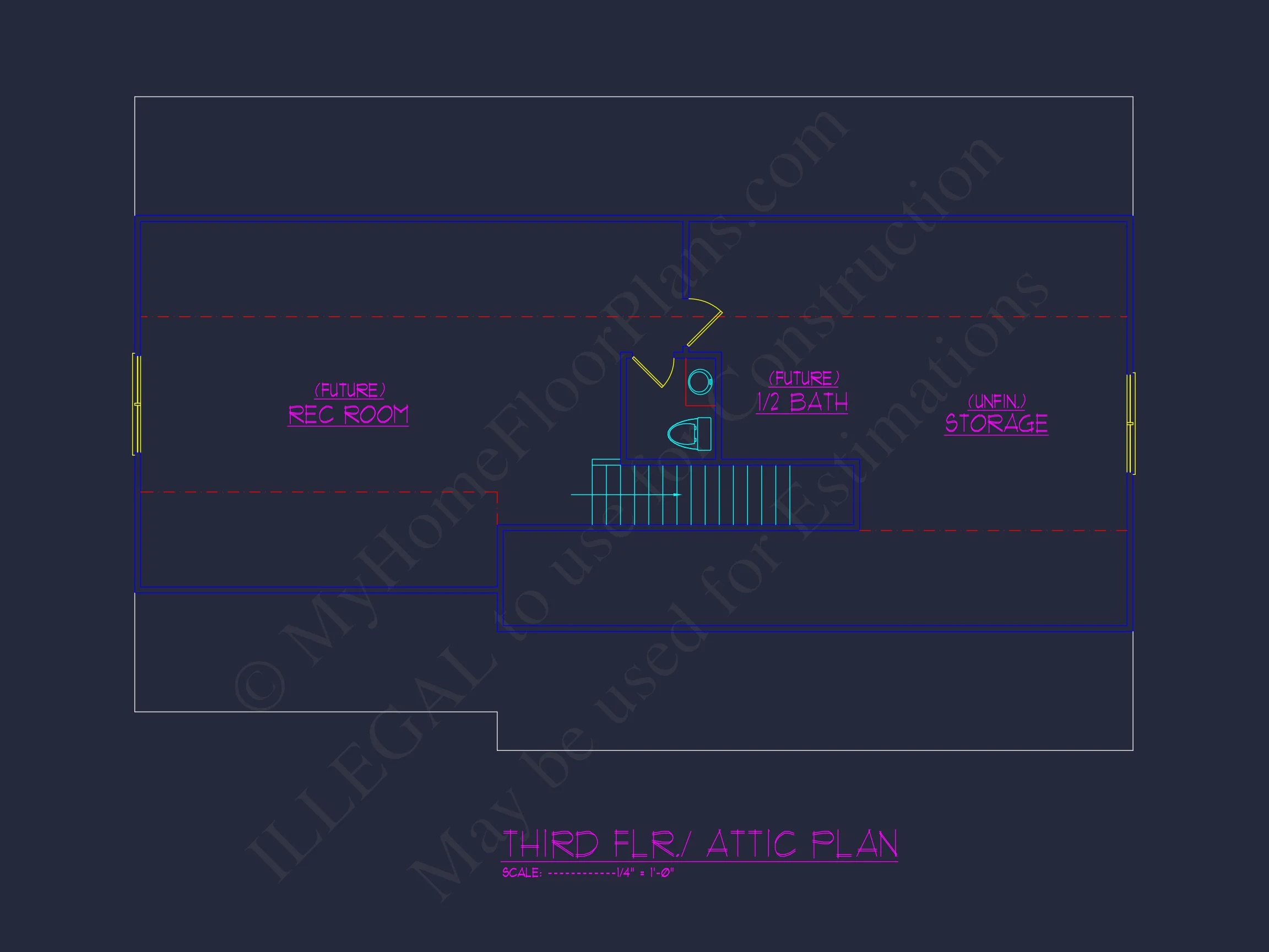 Modern house Floor Plan with Spacious Blueprint Designs