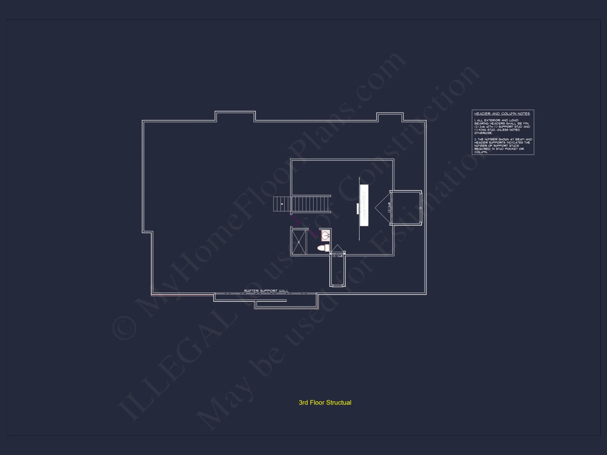 Modern house Plan with CAD Designs and Blueprint Features