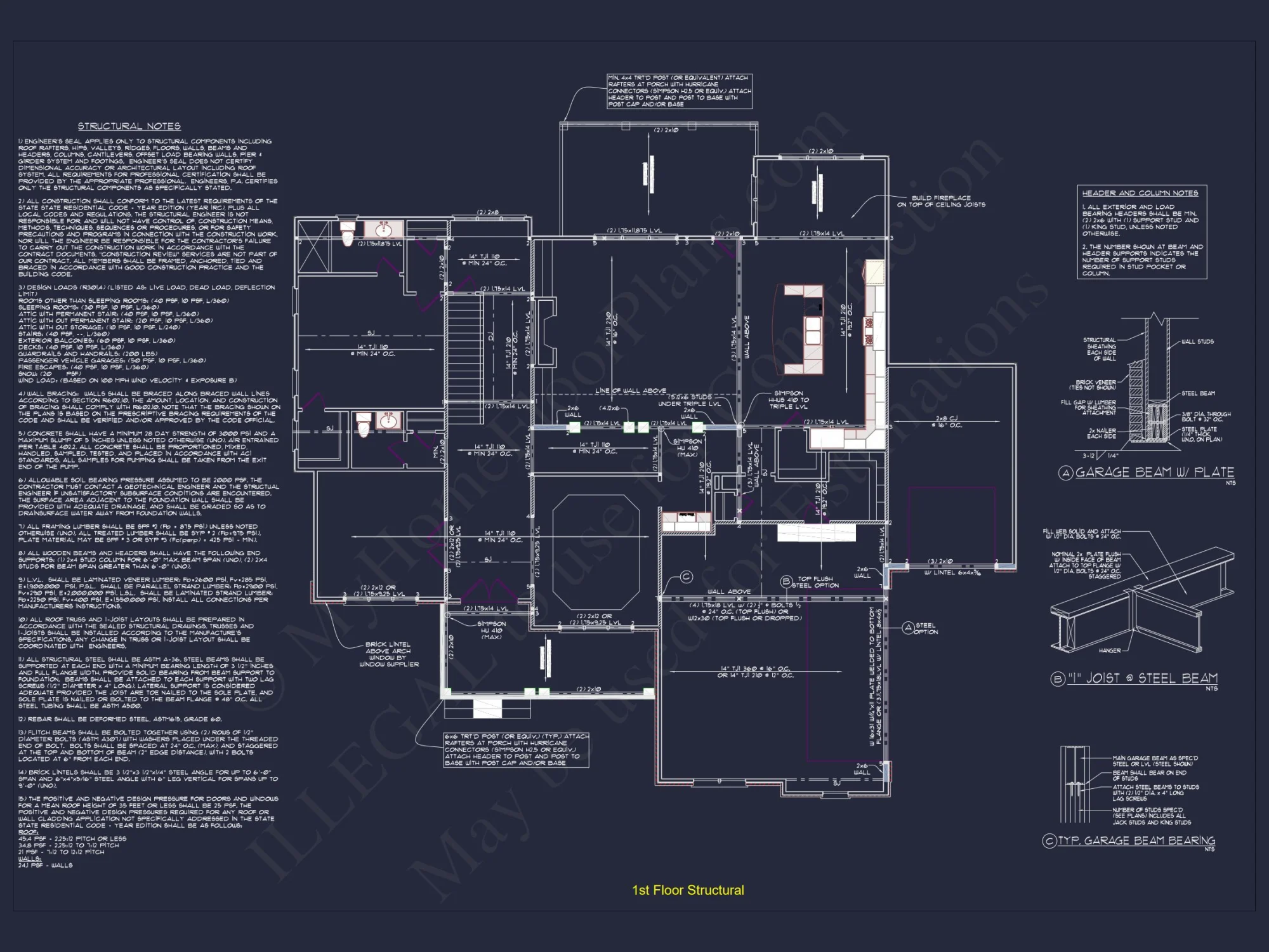 Modern house Plan with CAD Designs and Blueprint Features