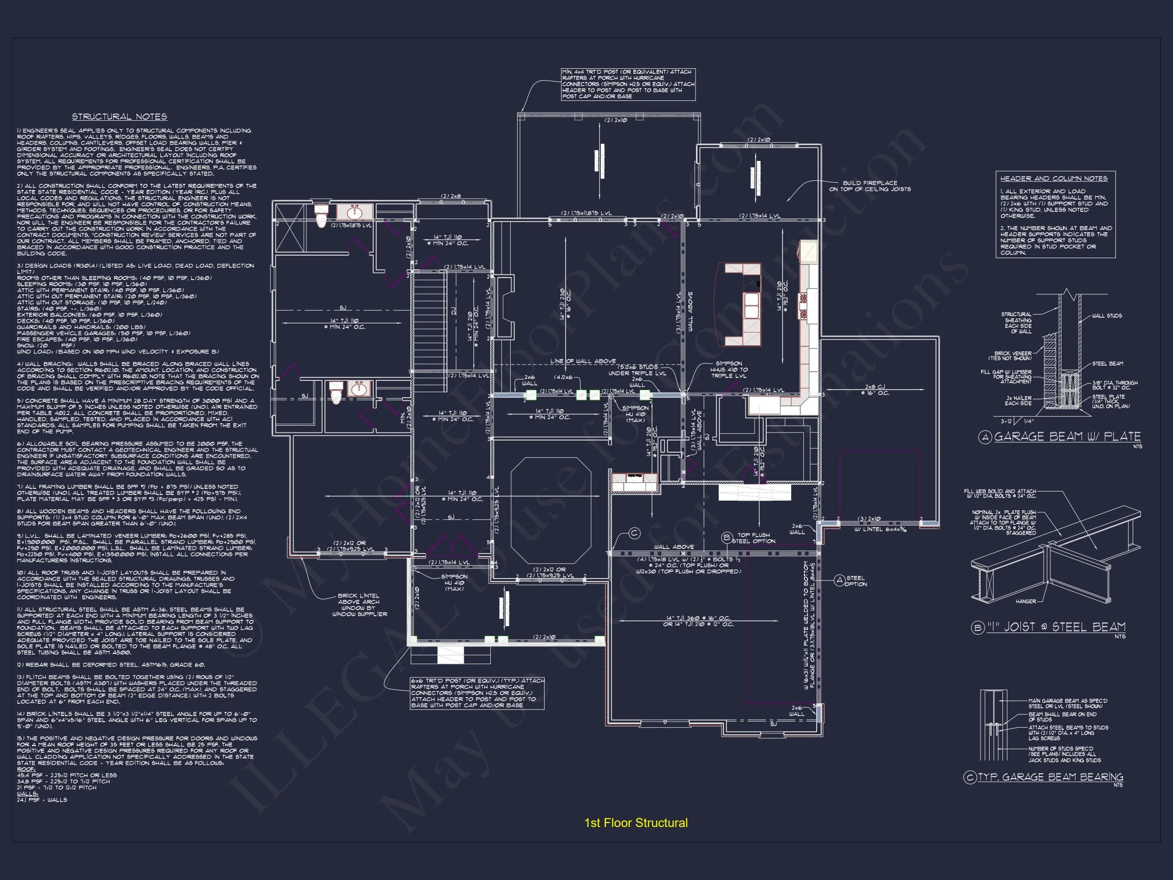 12-2262 HOUSE PLAN - Modern House Plan with CAD Designs and Blueprint Features 7 Modern house Plan with CAD Designs and Blueprint Features