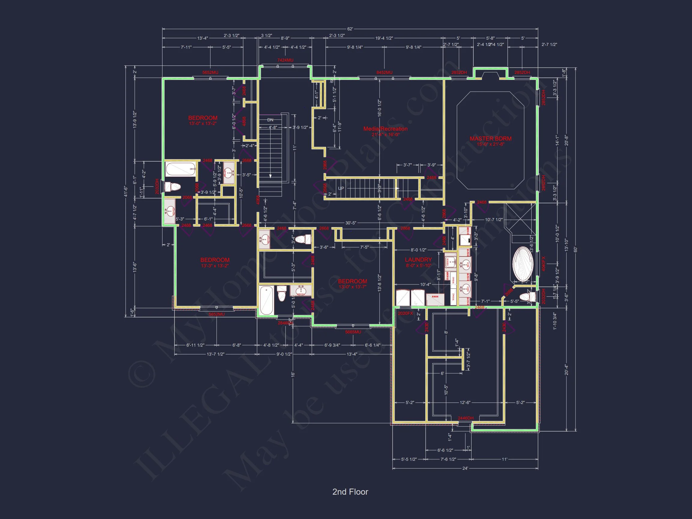 12-2262 HOUSE PLAN - Modern House Plan with CAD Designs and Blueprint Features 5 Modern house Plan with CAD Designs and Blueprint Features