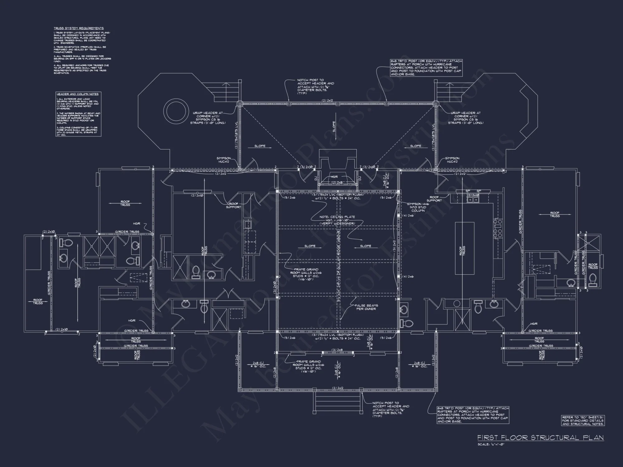 Spacious Traditional Southern house Plan with Open Layout