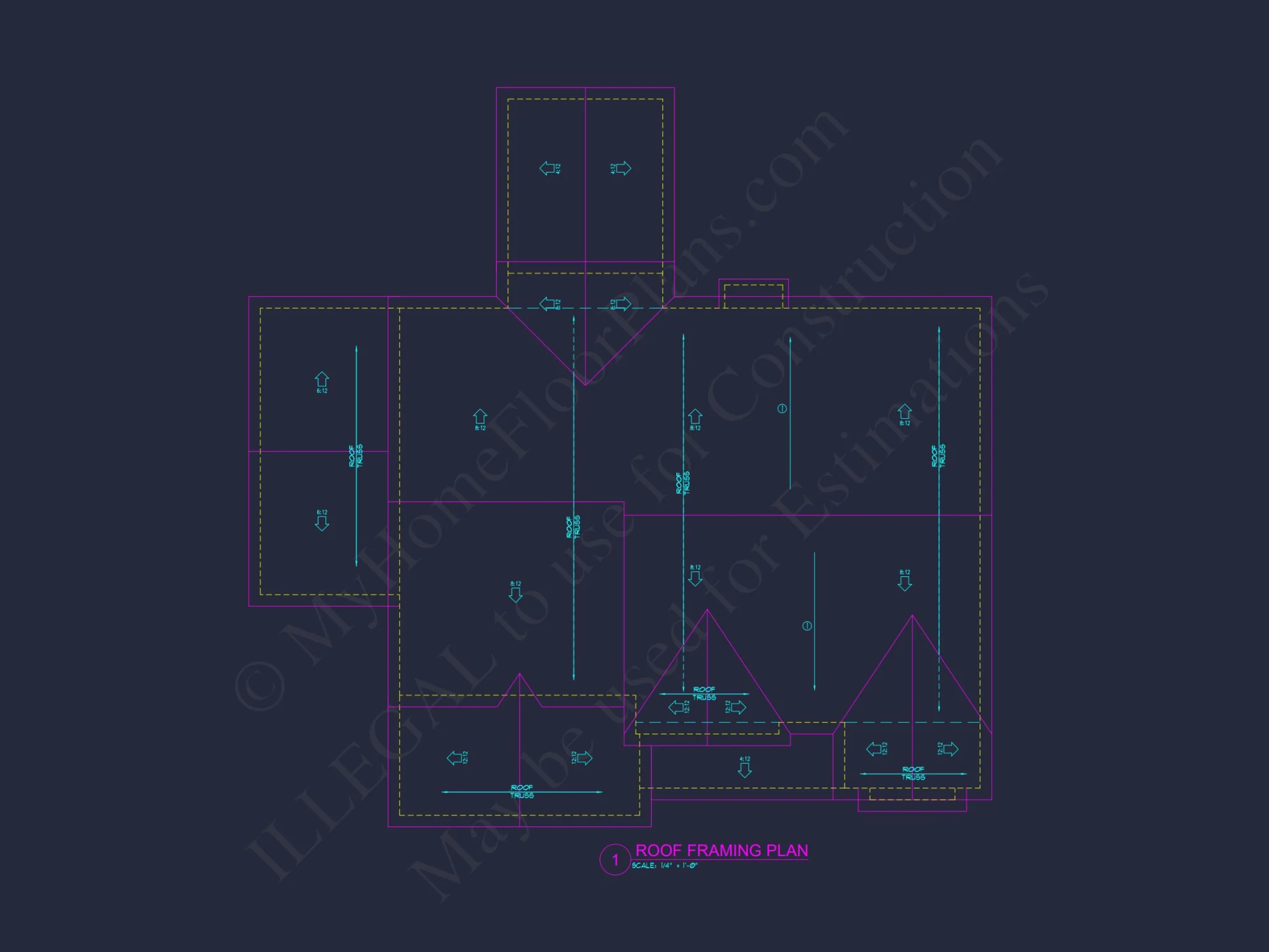 Modern house Plan – Detailed Floor Plans & CAD Designs