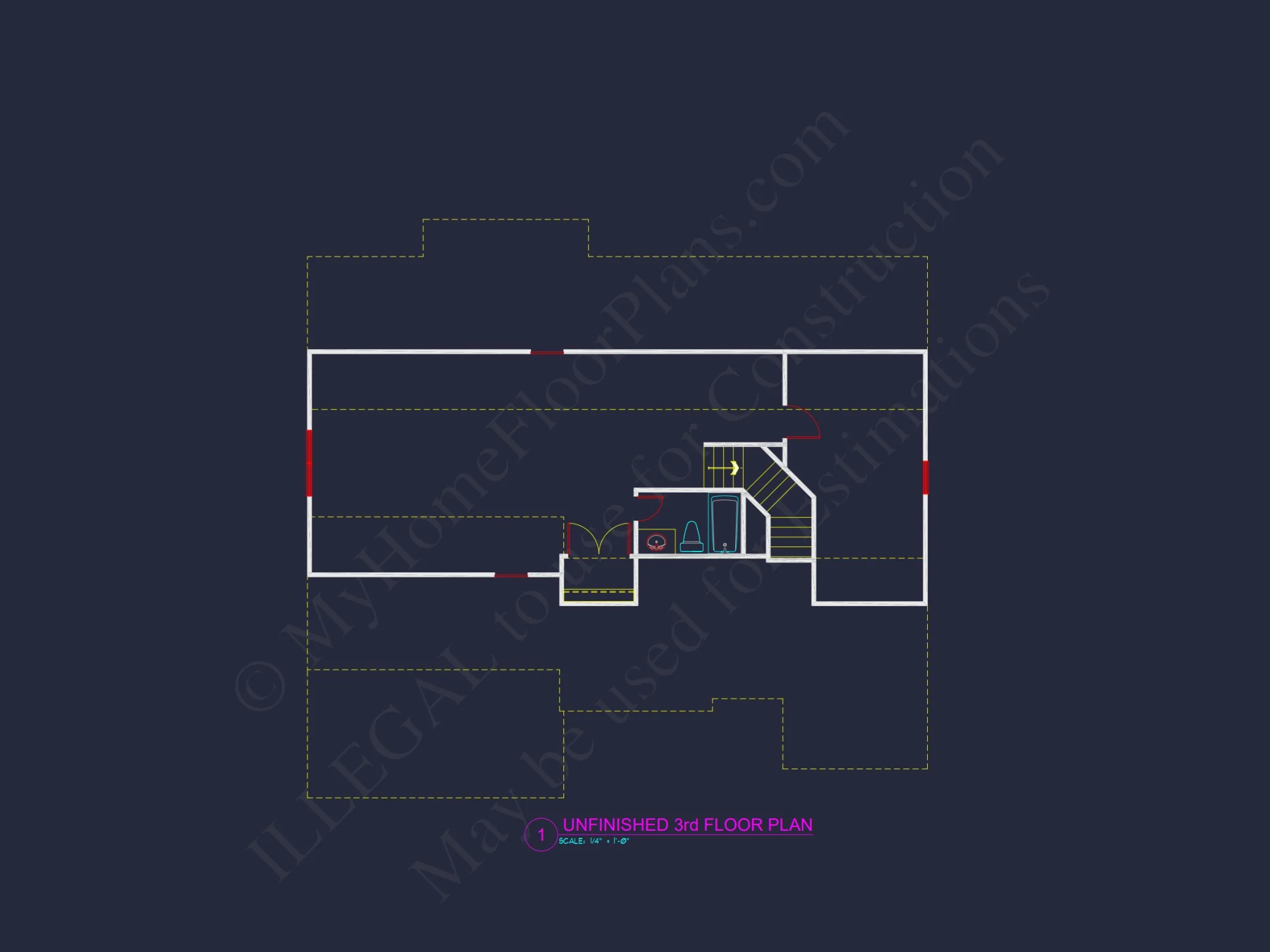 Modern house Plan – Detailed Floor Plans & CAD Designs