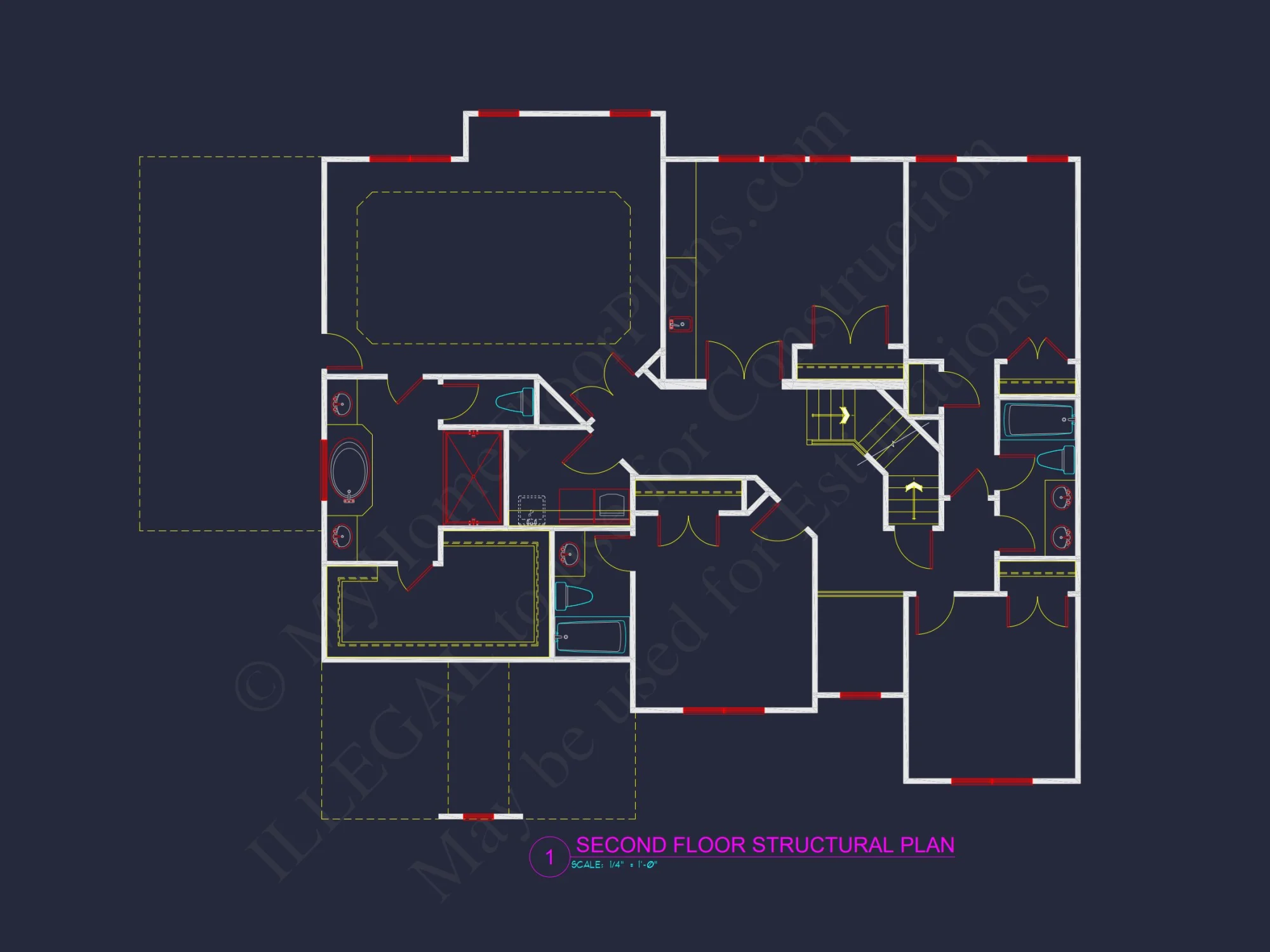 Modern house Plan – Detailed Floor Plans & CAD Designs