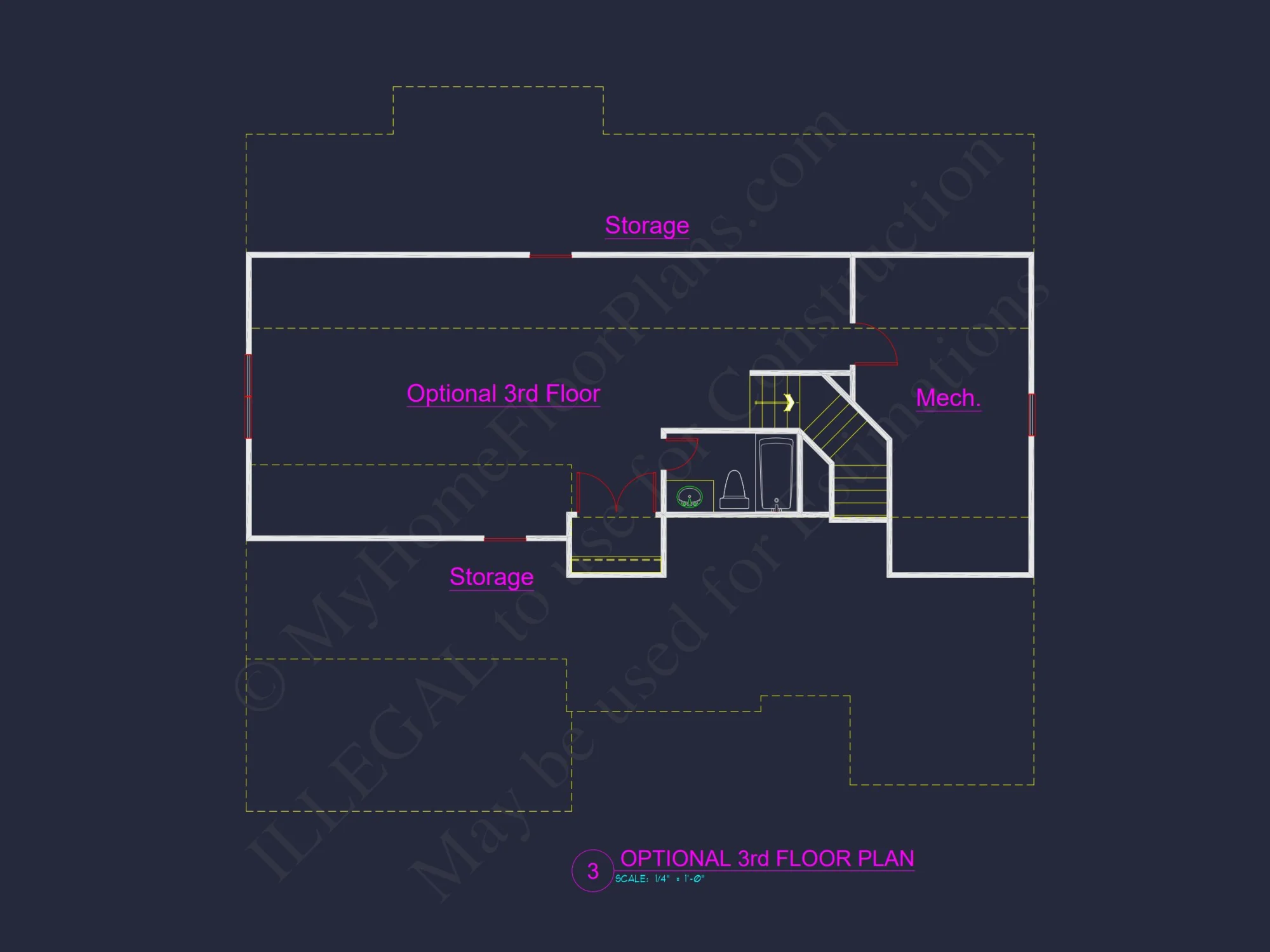 Modern house Plan – Detailed Floor Plans & CAD Designs