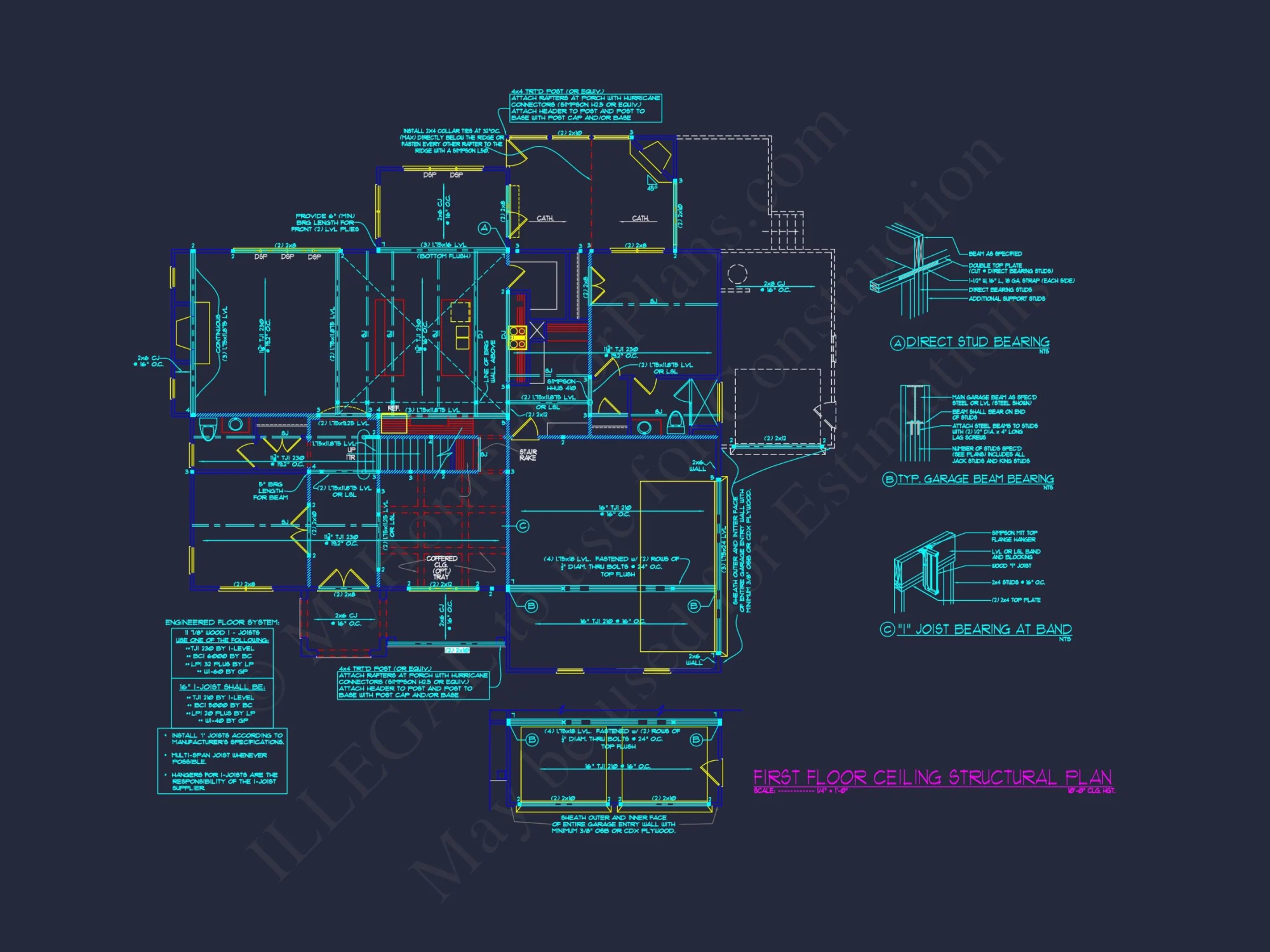 Elegant house Plan with Floor Plan, CAD Designs & Blueprint