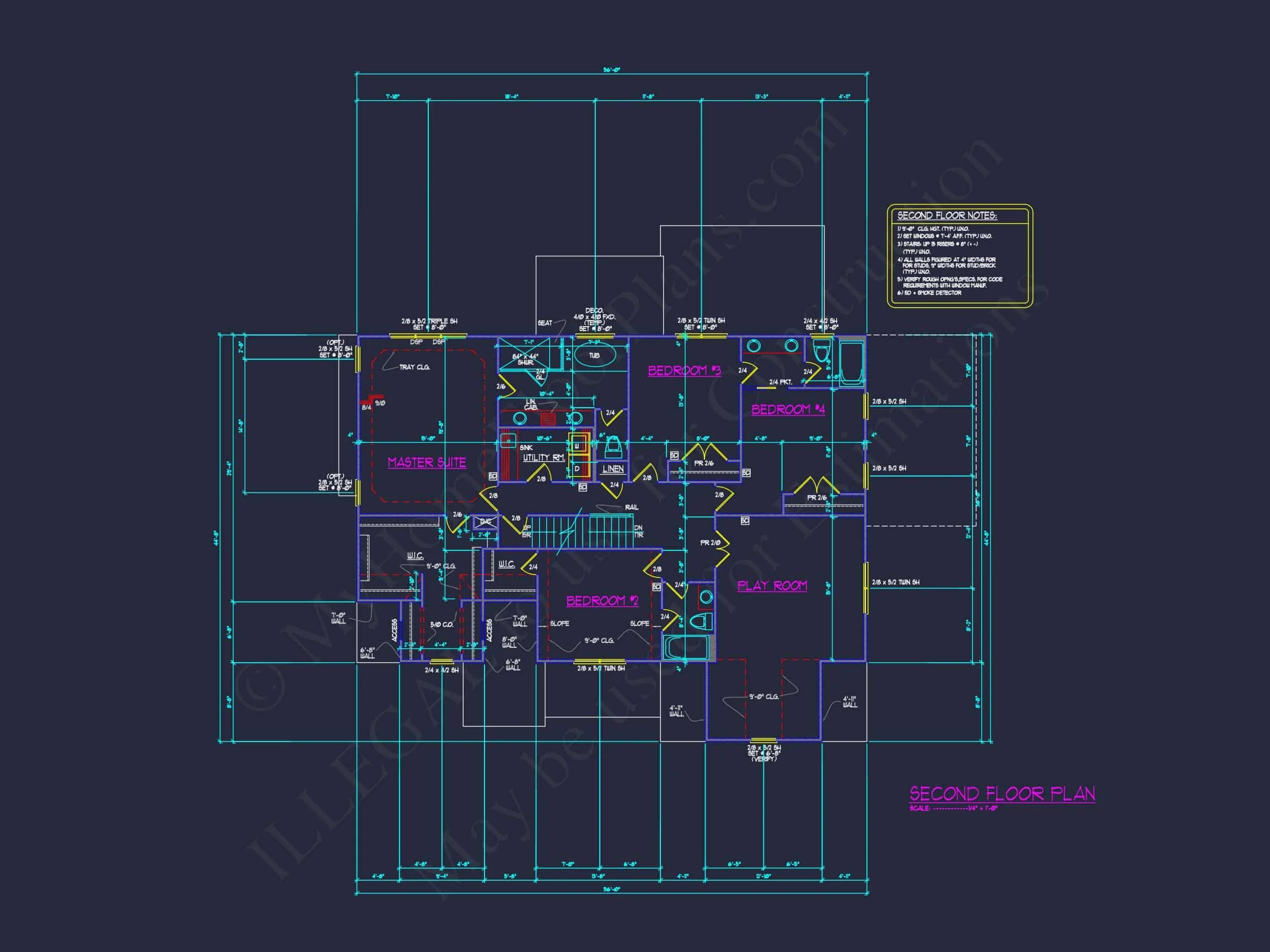 Elegant house Plan with Floor Plan, CAD Designs & Blueprint