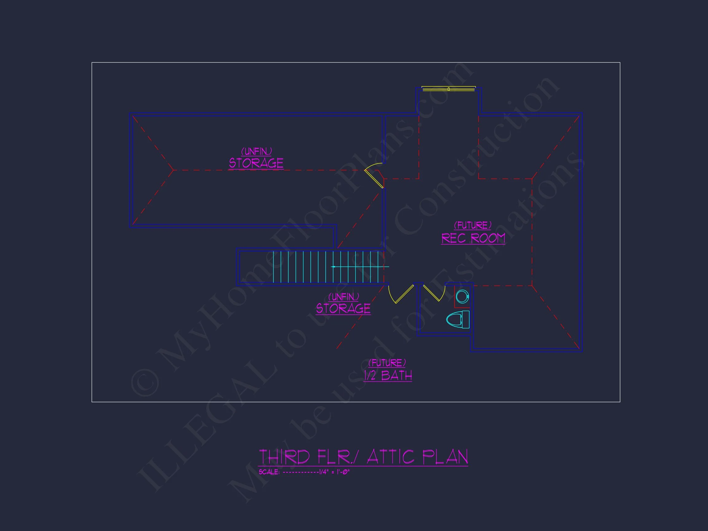 Elegant house Plan with Floor Plan, CAD Designs & Blueprint