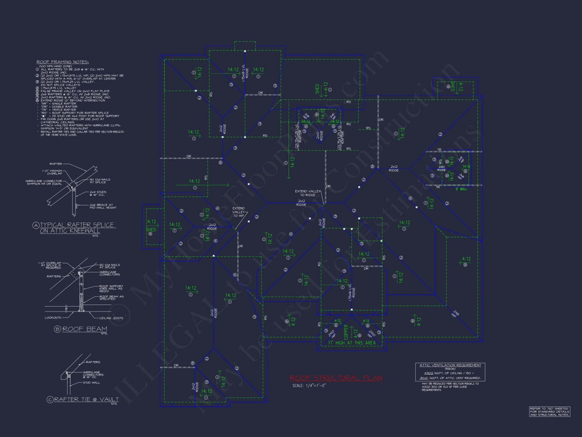 Spacious house Plan with French Country Architecture Designs