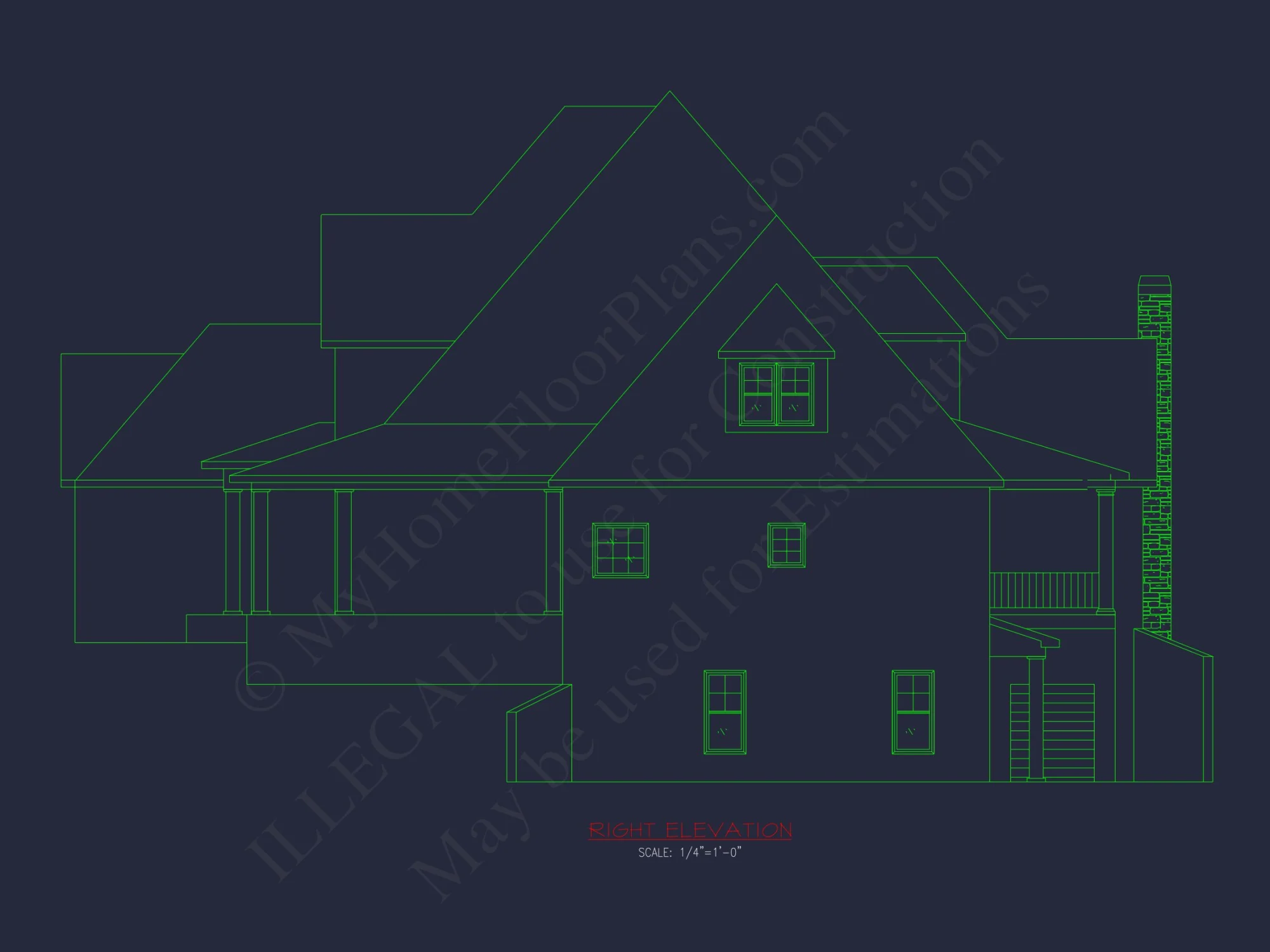 Spacious house Plan with French Country Architecture Designs