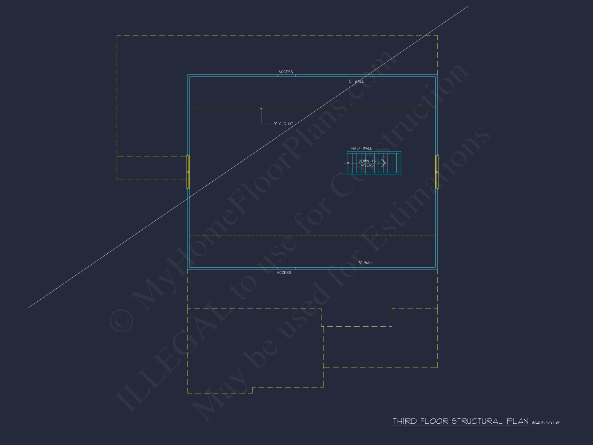 Traditional Craftsman house Plan with Detailed CAD Designs