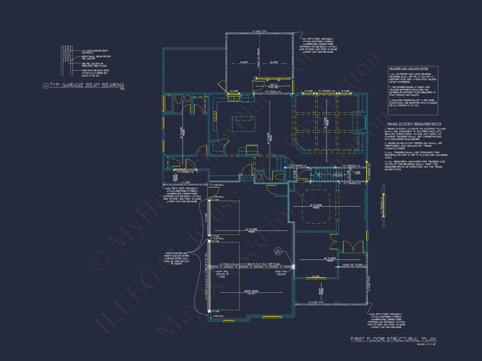Traditional Craftsman house Plan with Detailed CAD Designs