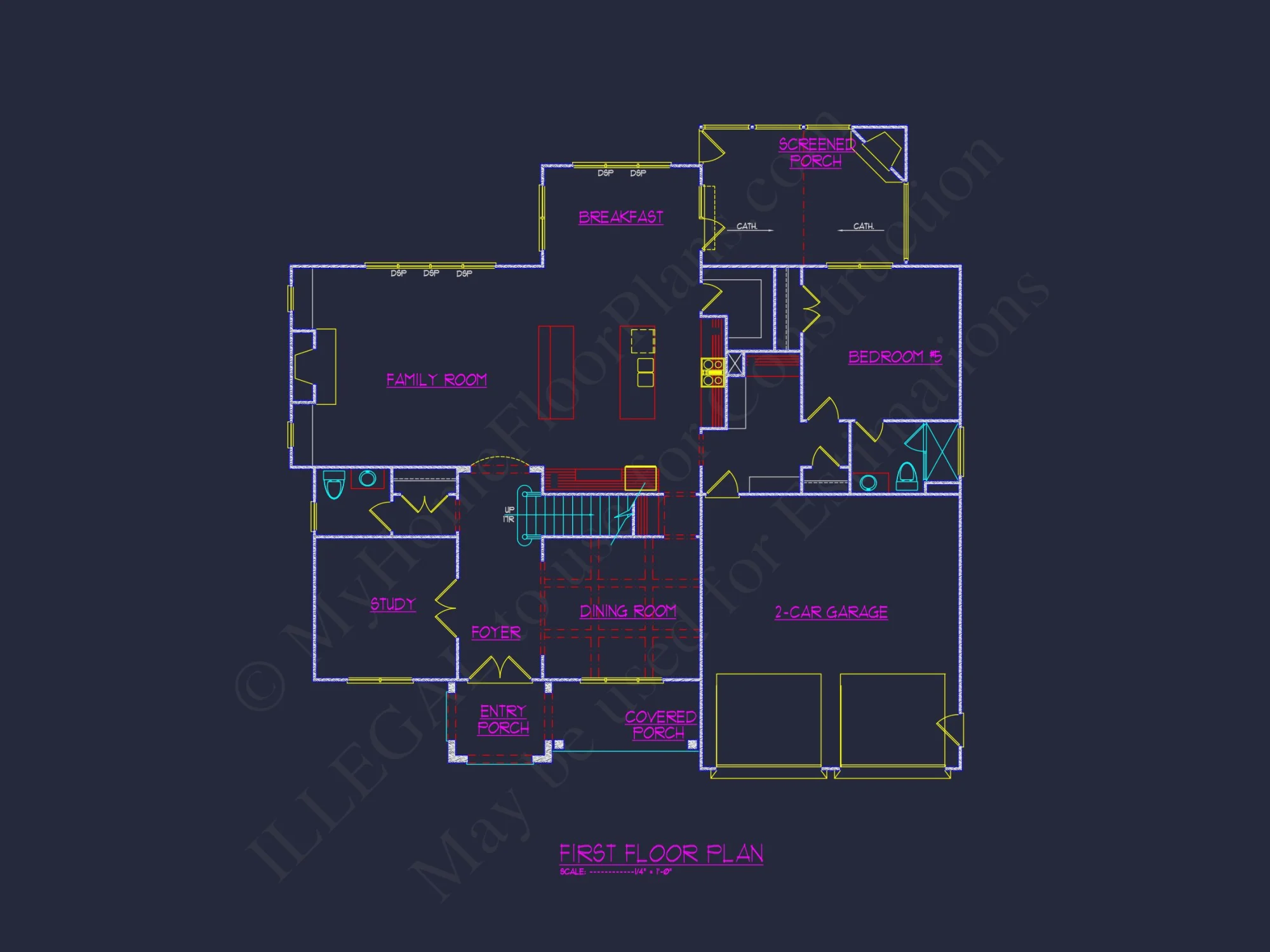 Modern Craftsman house Plan with Spacious Floor Designs
