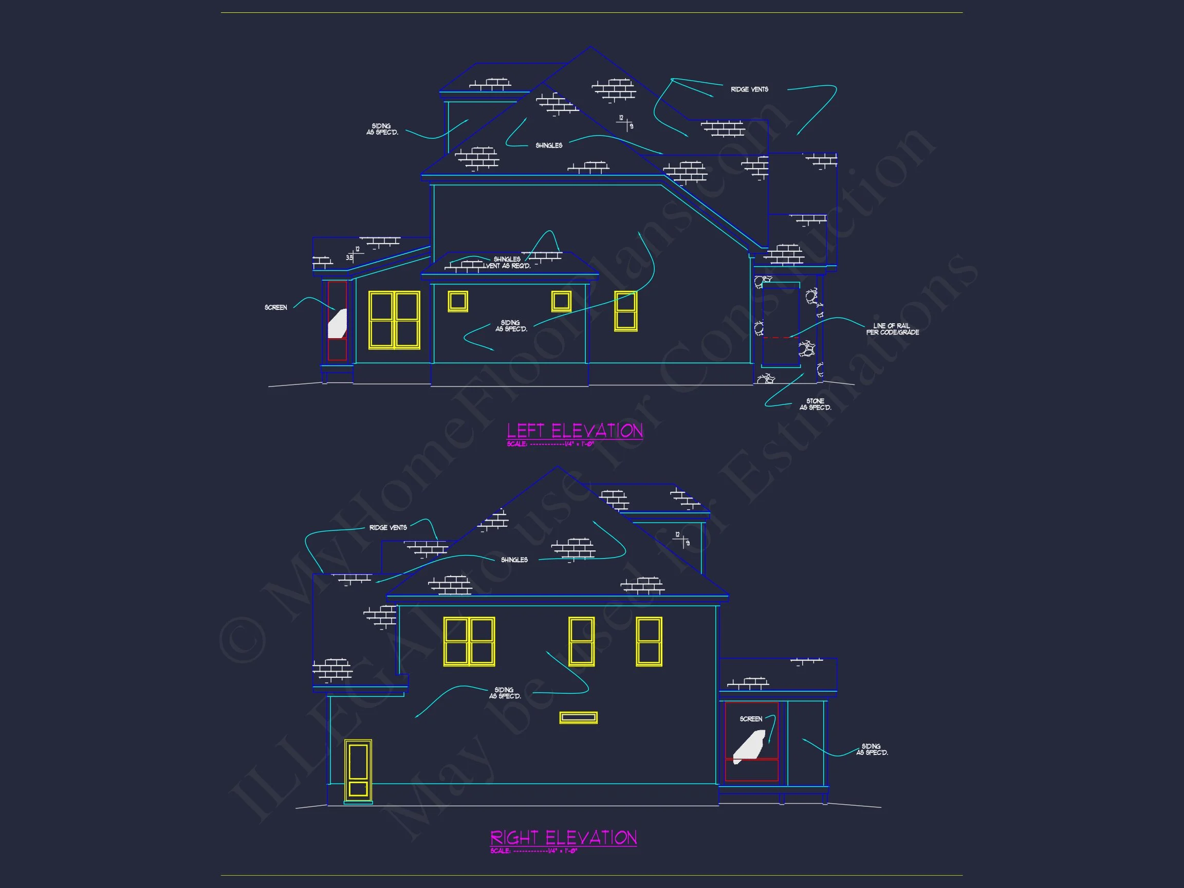 Modern Craftsman house Plan with Spacious Floor Designs