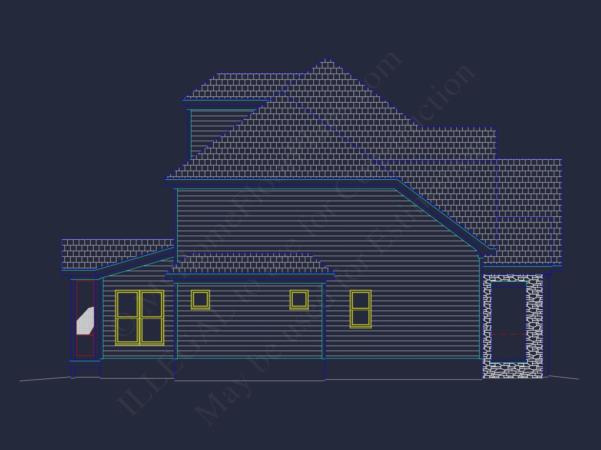 Modern Craftsman house Plan with Spacious Floor Designs