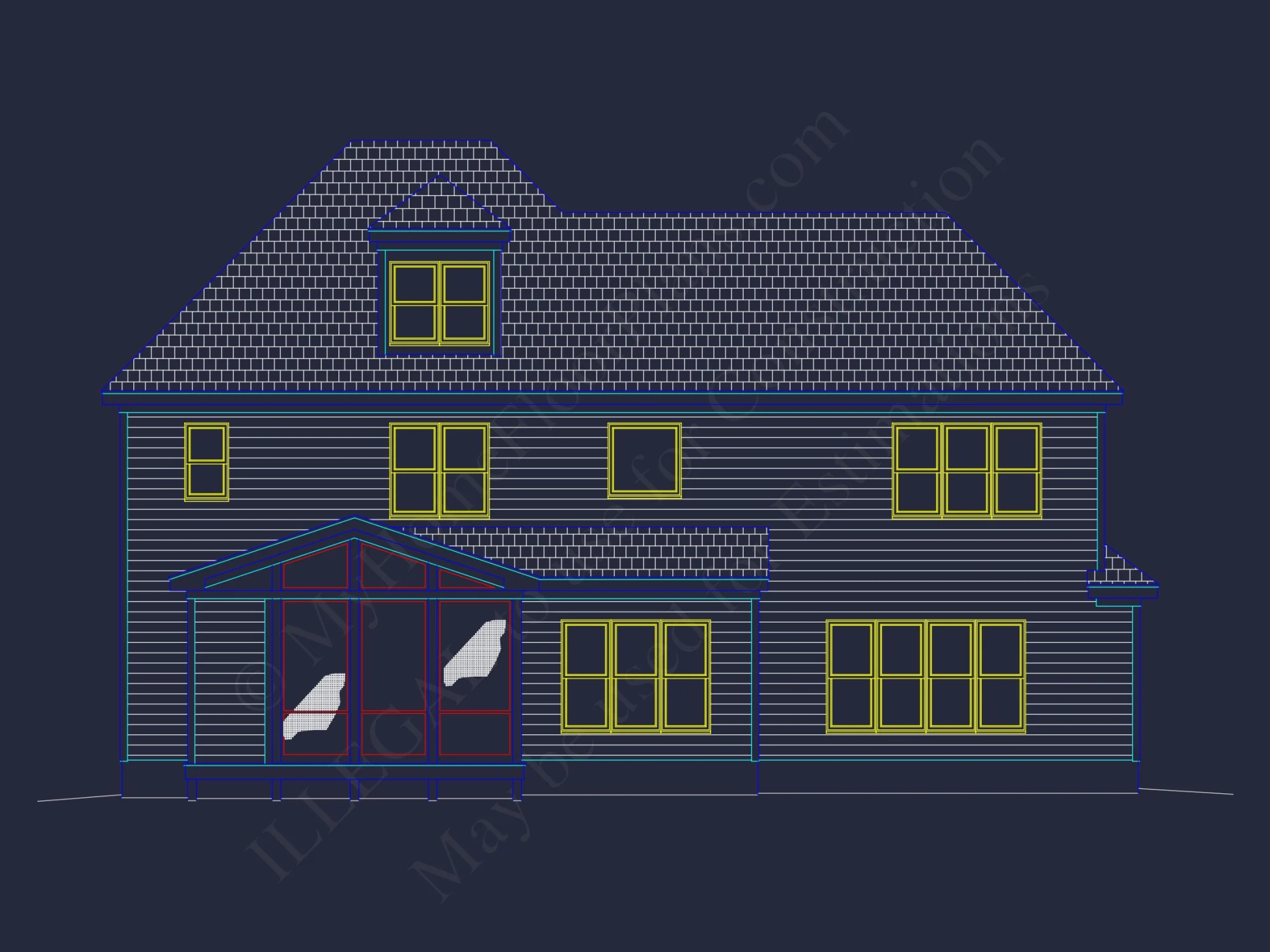 Modern Craftsman house Plan with Spacious Floor Designs