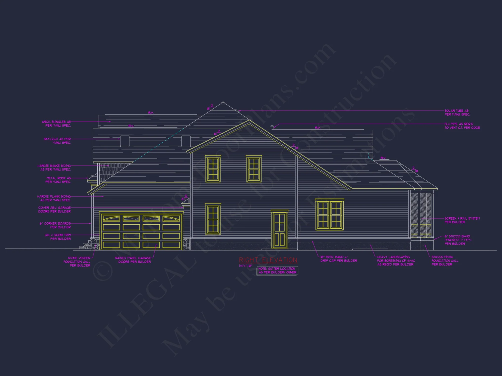 Spacious 1.5 Story house Plan with Blueprint and CAD Designs
