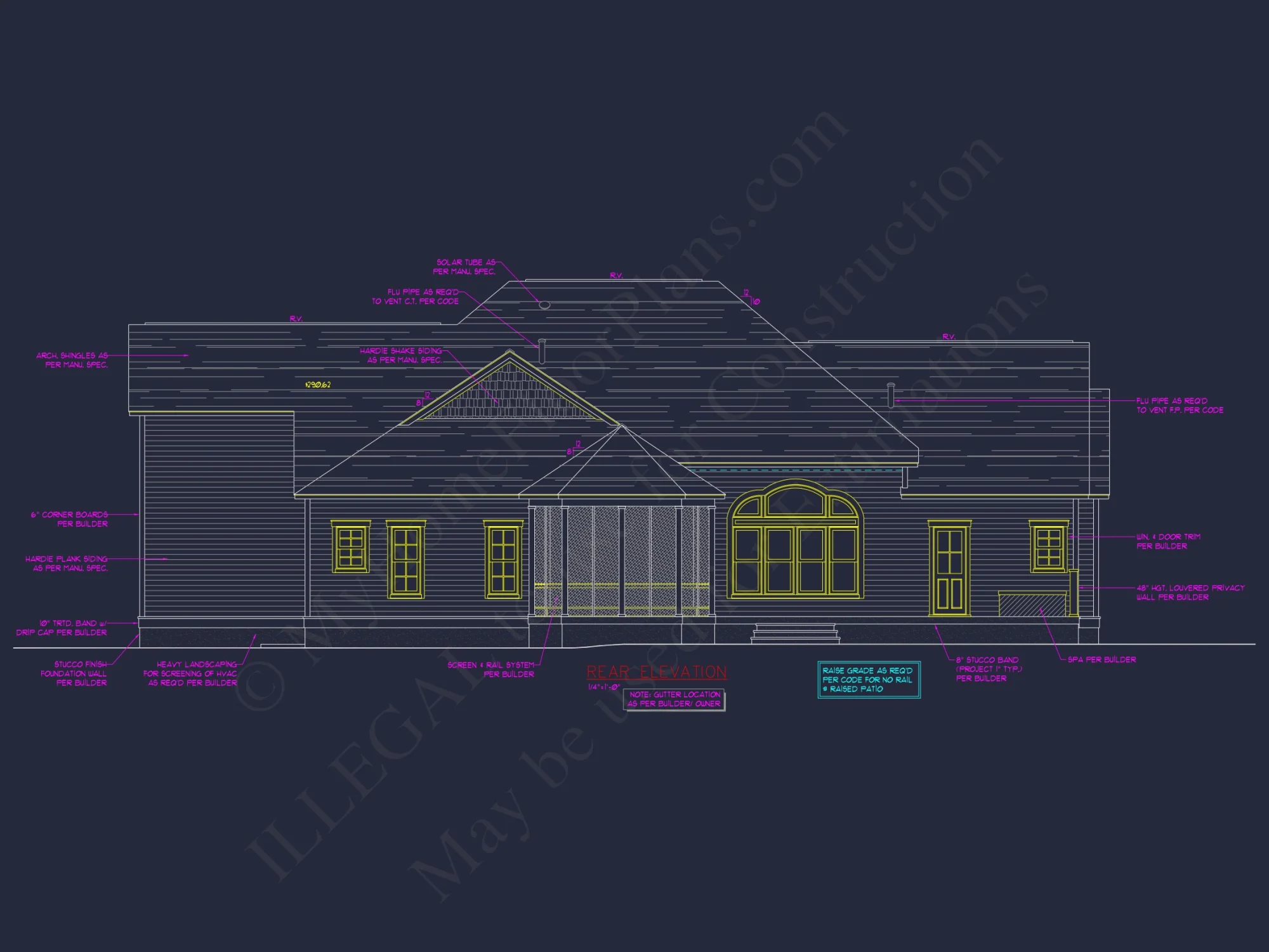 Spacious 1.5 Story house Plan with Blueprint and CAD Designs