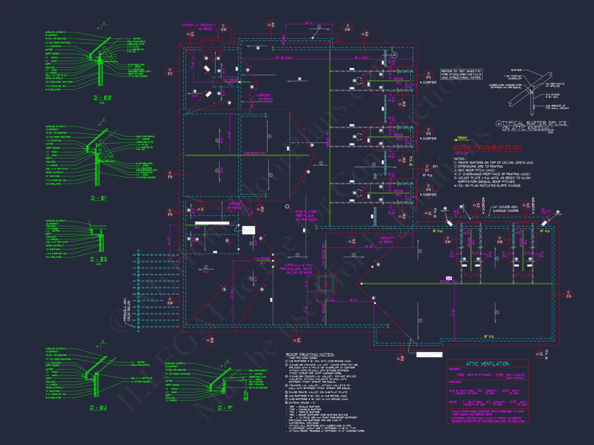 Custom house Plan With 2-Story CAD Designs, Blueprints, Features