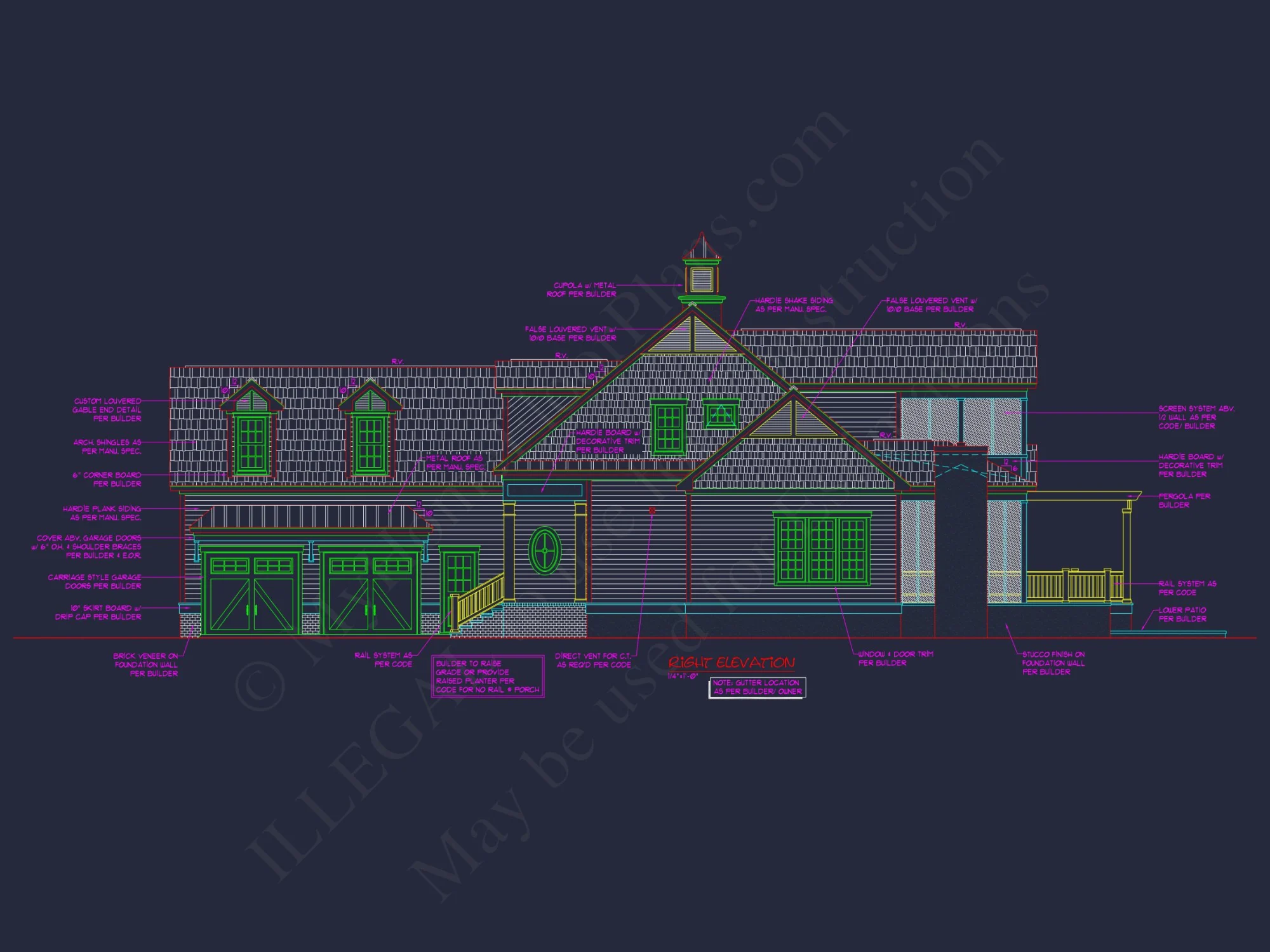 Custom house Plan With 2-Story CAD Designs, Blueprints, Features