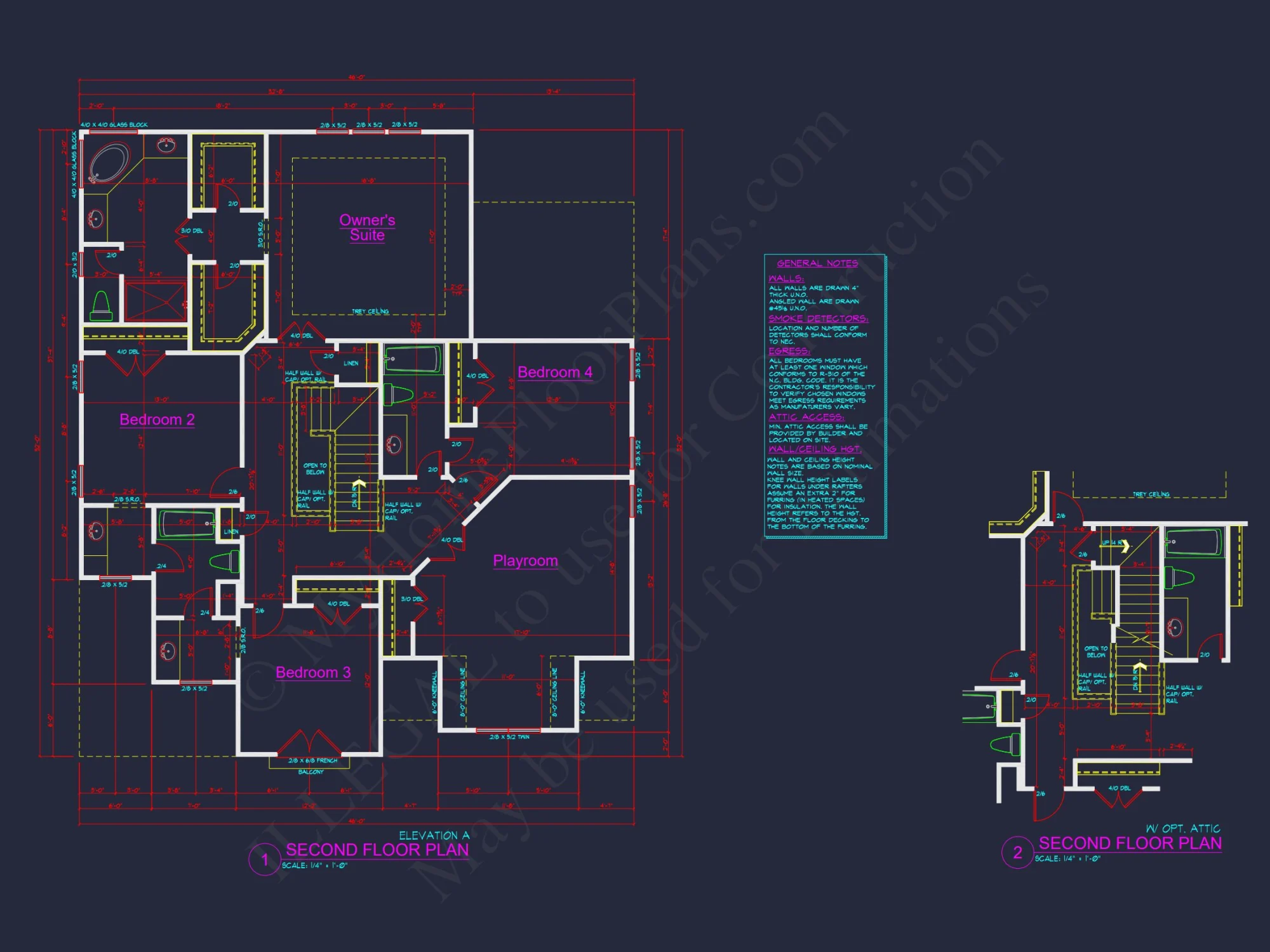Craftsman house Plan: Floor Plan, CAD, & Architectural Designs