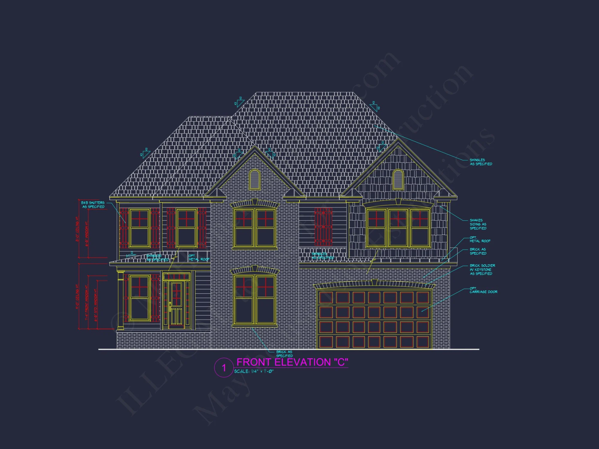 Craftsman house Plan: Floor Plan, CAD, & Architectural Designs