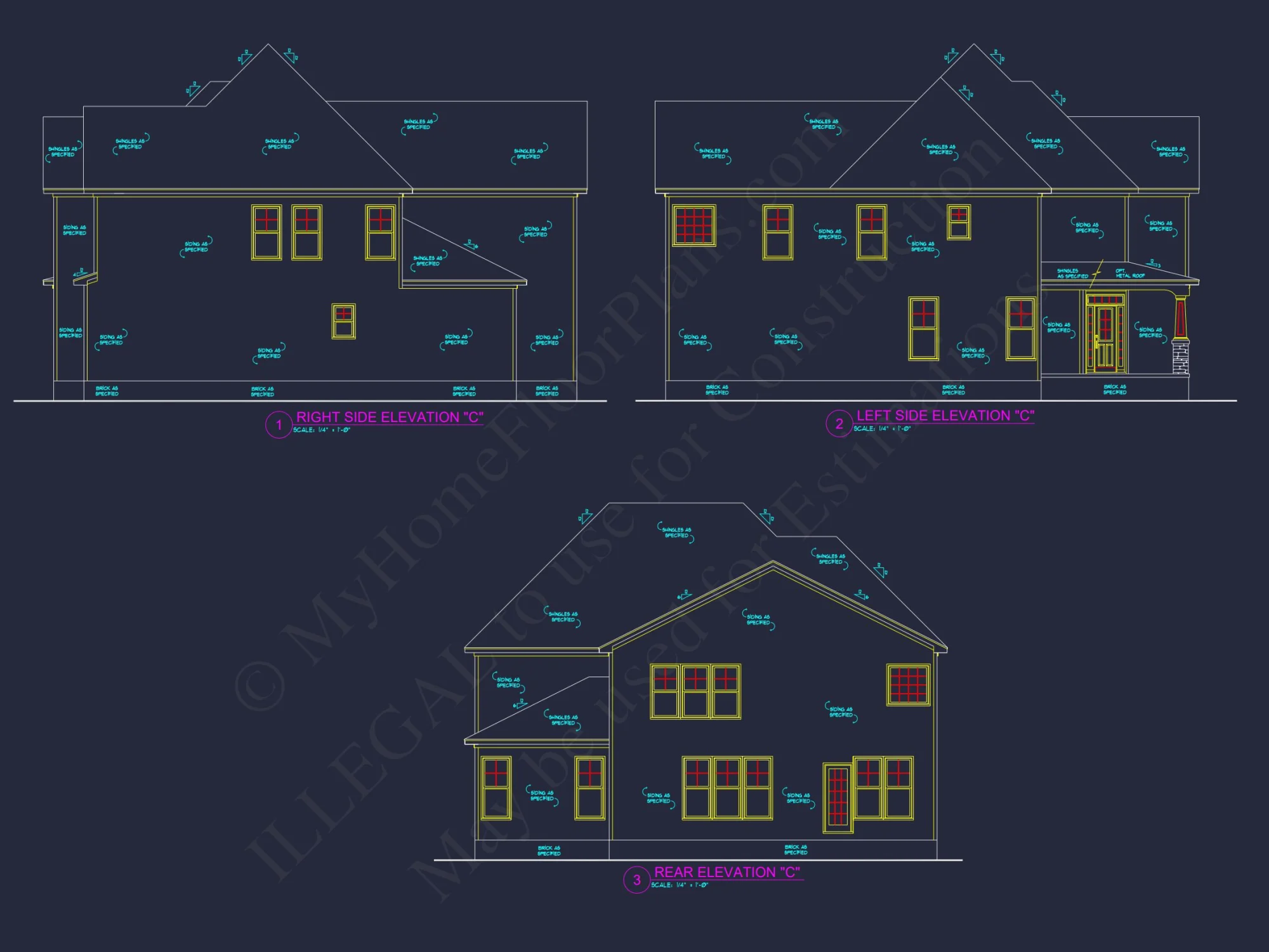 Craftsman house Plan: Floor Plan, CAD, & Architectural Designs