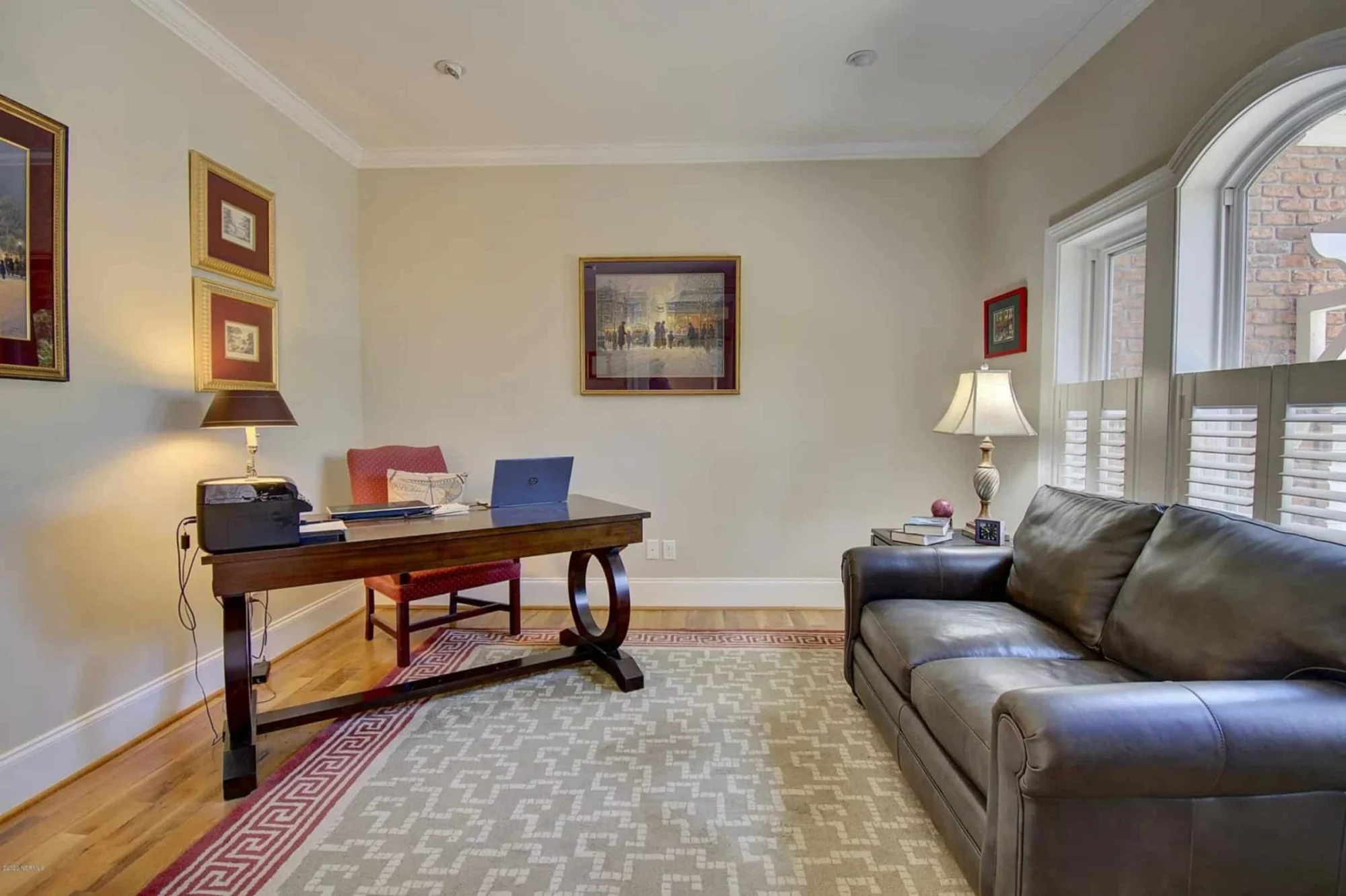 Modern Suburban house Plan with 4 Beds, CAD Floor Designs